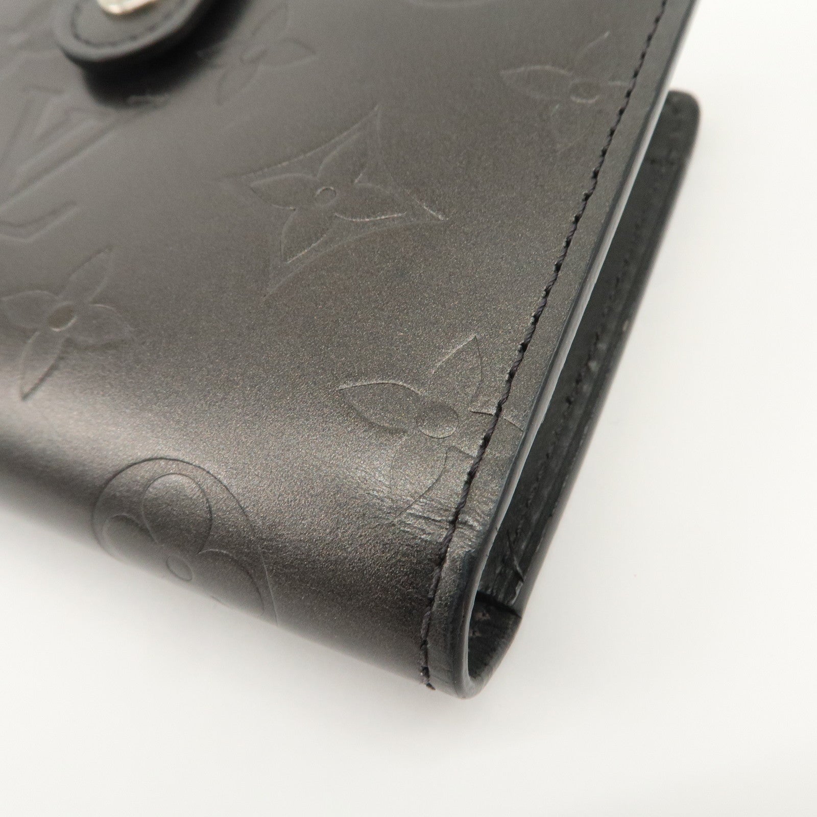 Louis Vuitton Monogram Matte Portefeuille Viennois Noir M65147