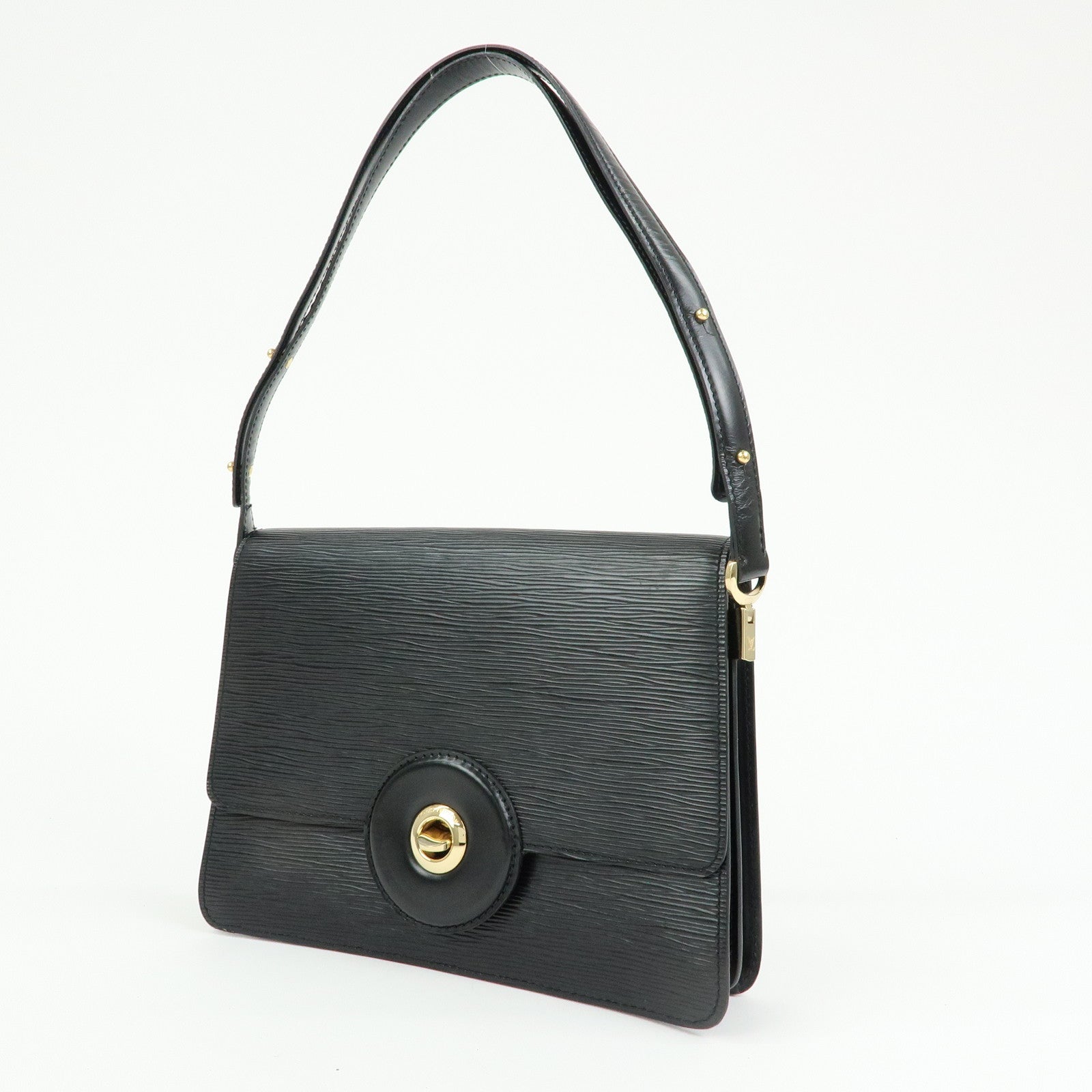 Louis Vuitton Epi Freerun Leather Shoulder Bag Noir Black M52402