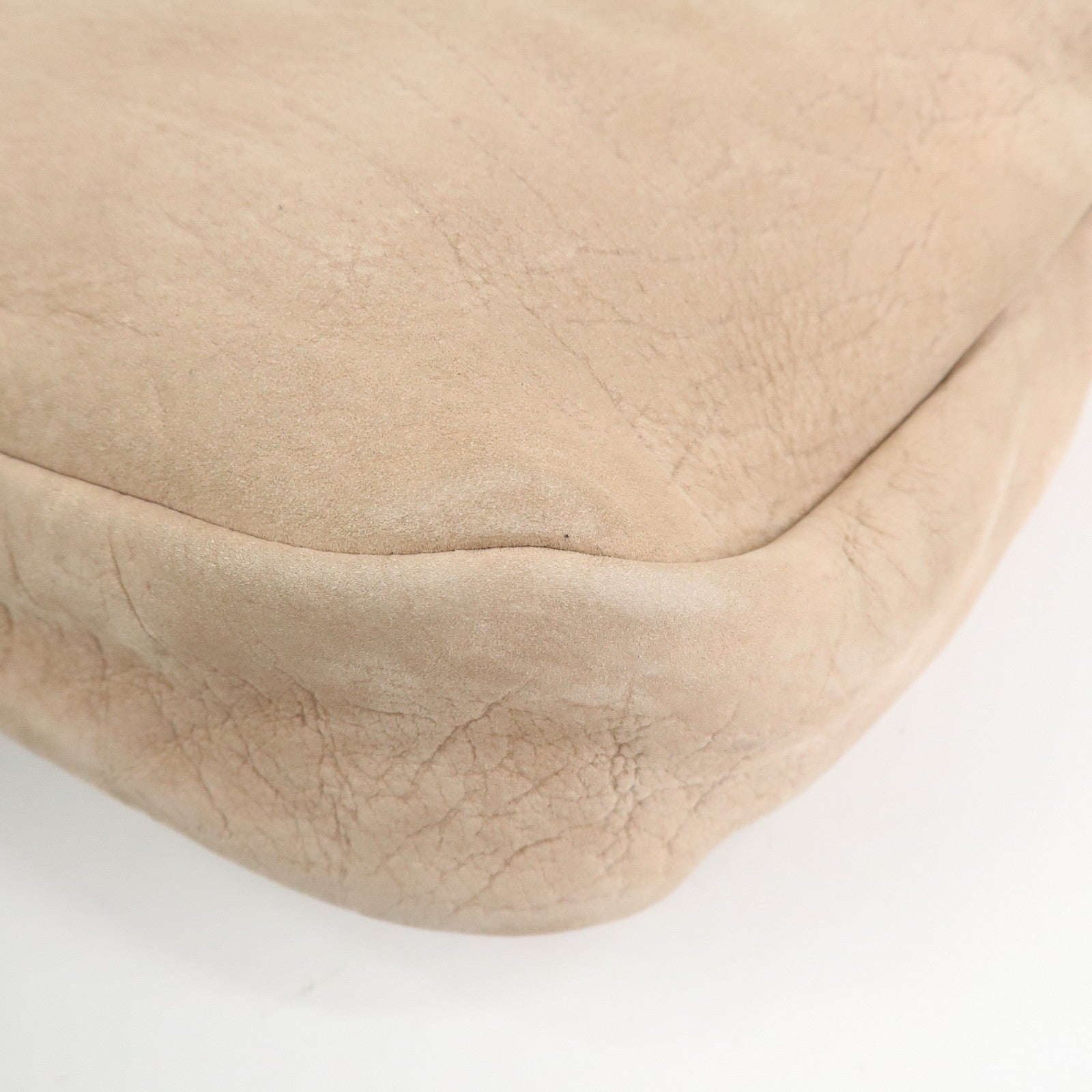 Ferragamo Vara Ribbon Leather 2Way Hand Bag Shoulder Bag Pink Beige