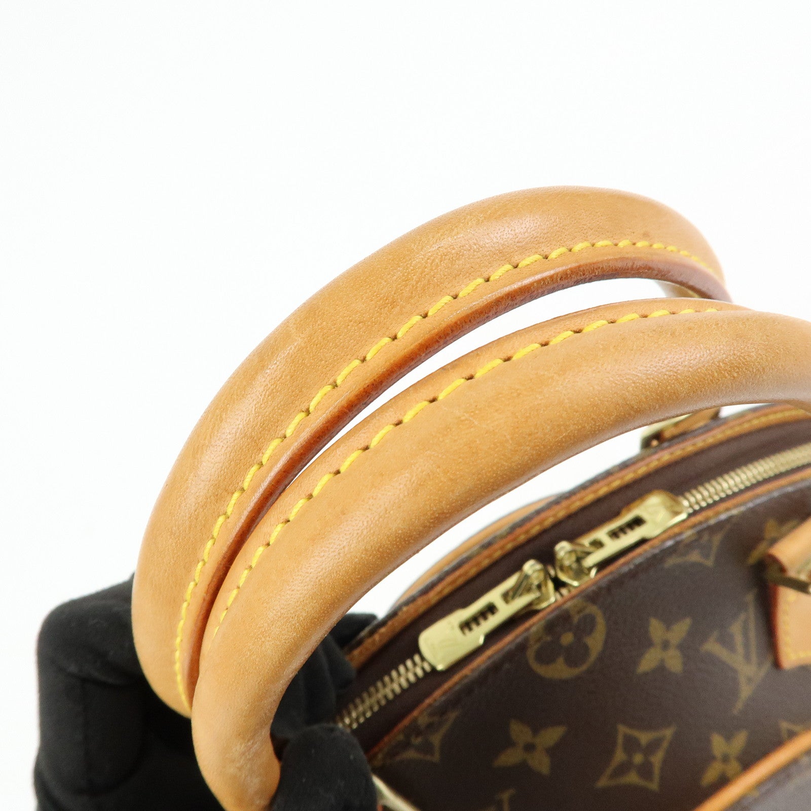 Louis Vuitton Monogram Ellipse PM Hand Bag Brown M51127