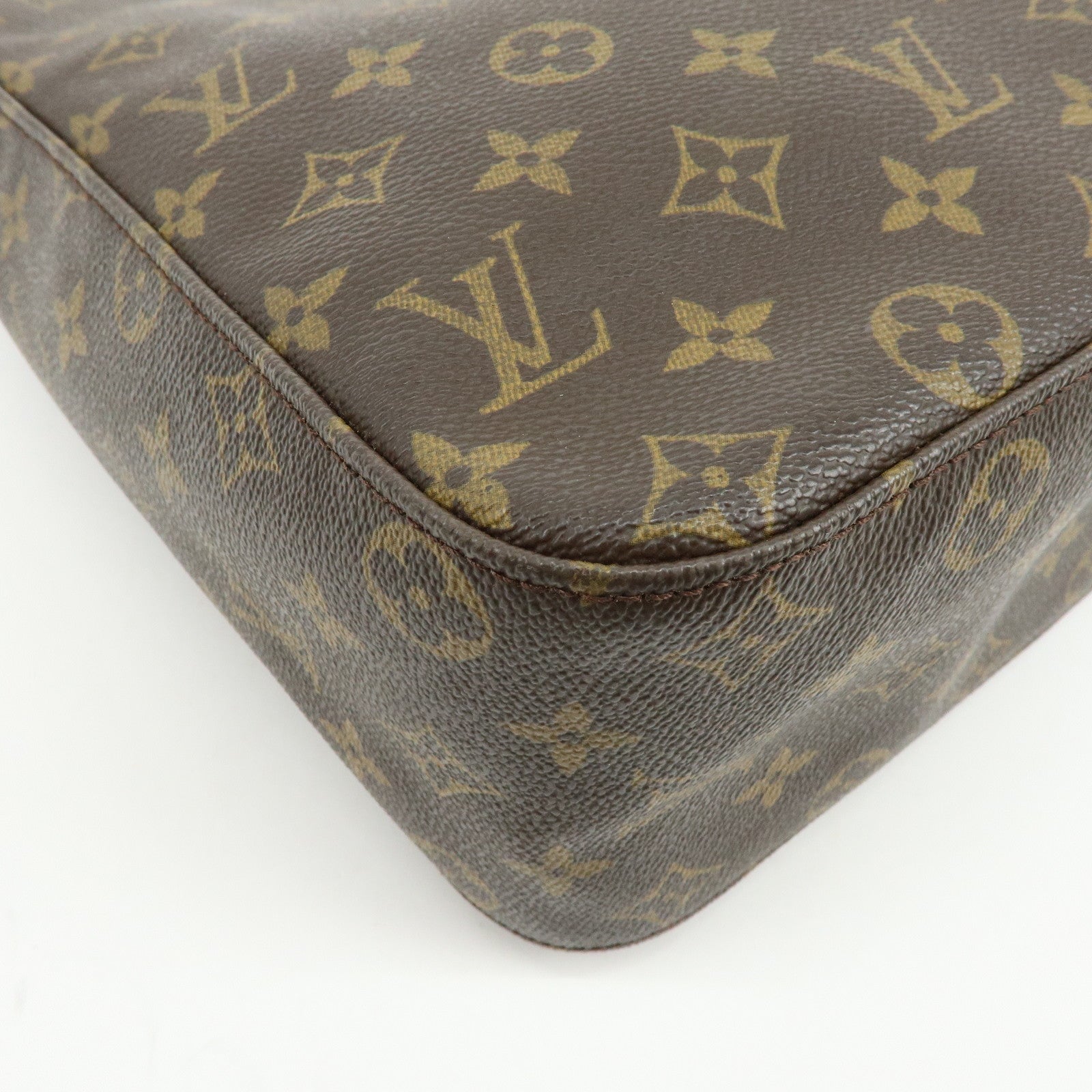 Louis Vuitton Monogram Looping GM Shoulder Bag Brown M51145