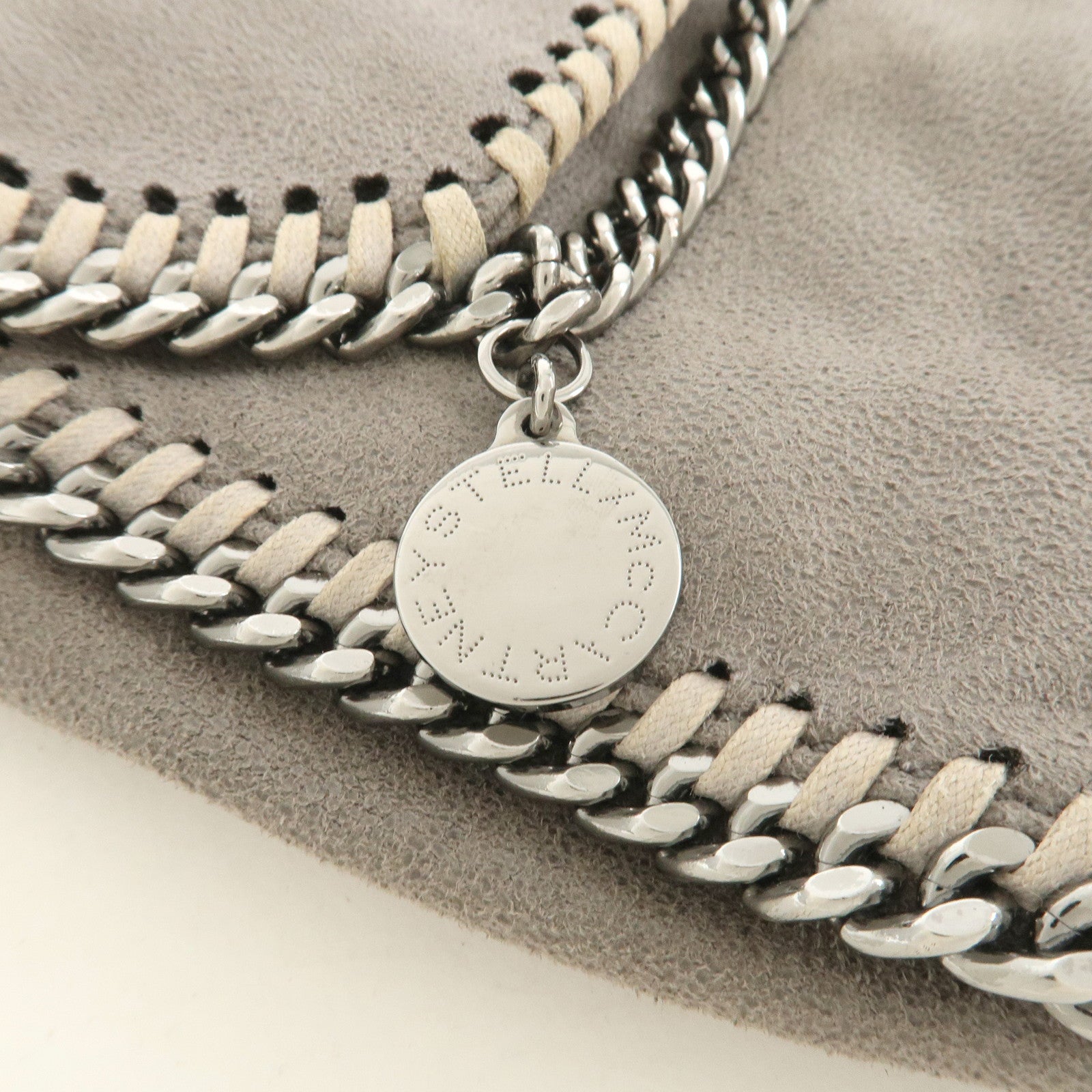 STELLA MCCARTNEY Falabella Mini Shoulder Bag Grey