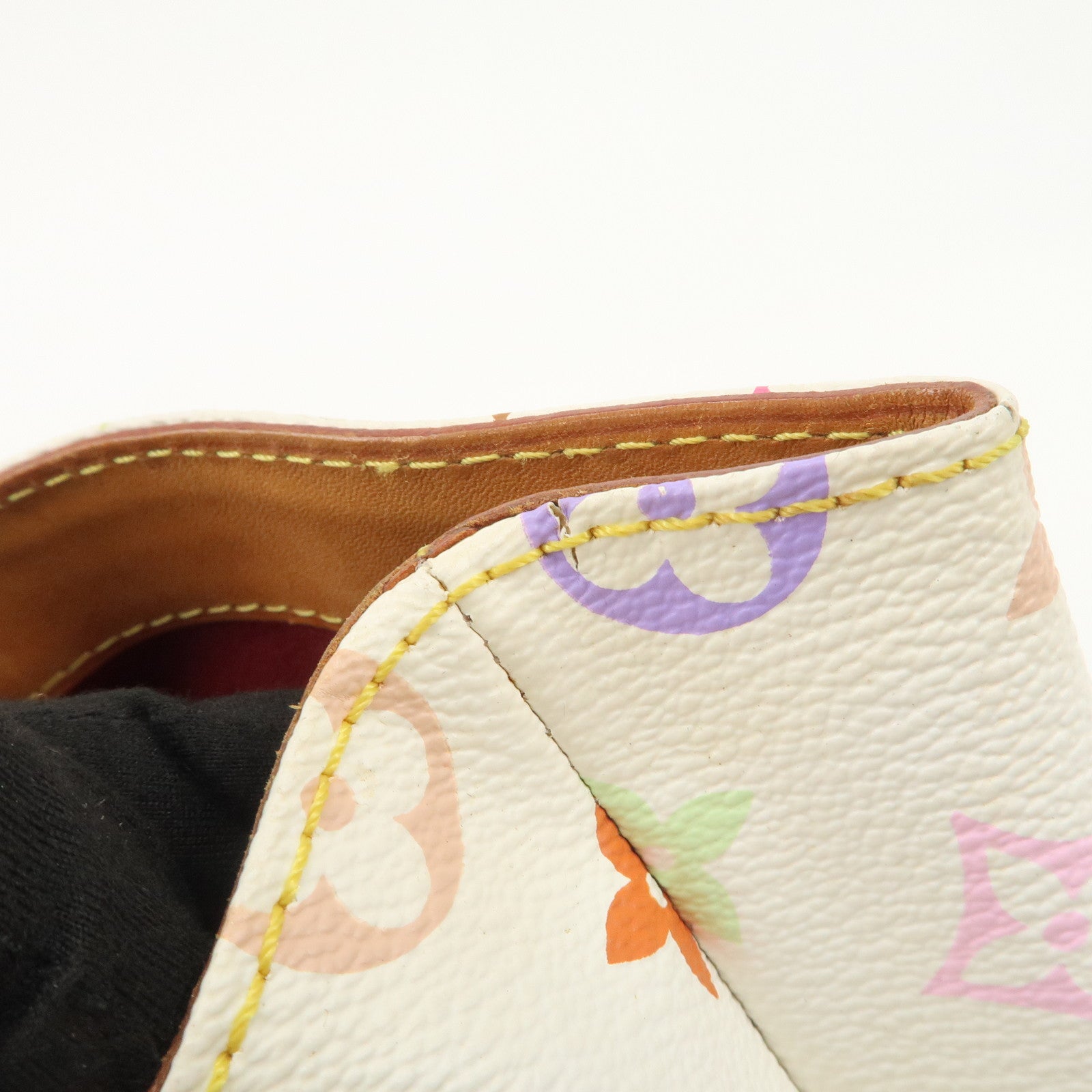 Louis Vuitton Monogram Multicolor Audra Hand Bag Blanc M40047