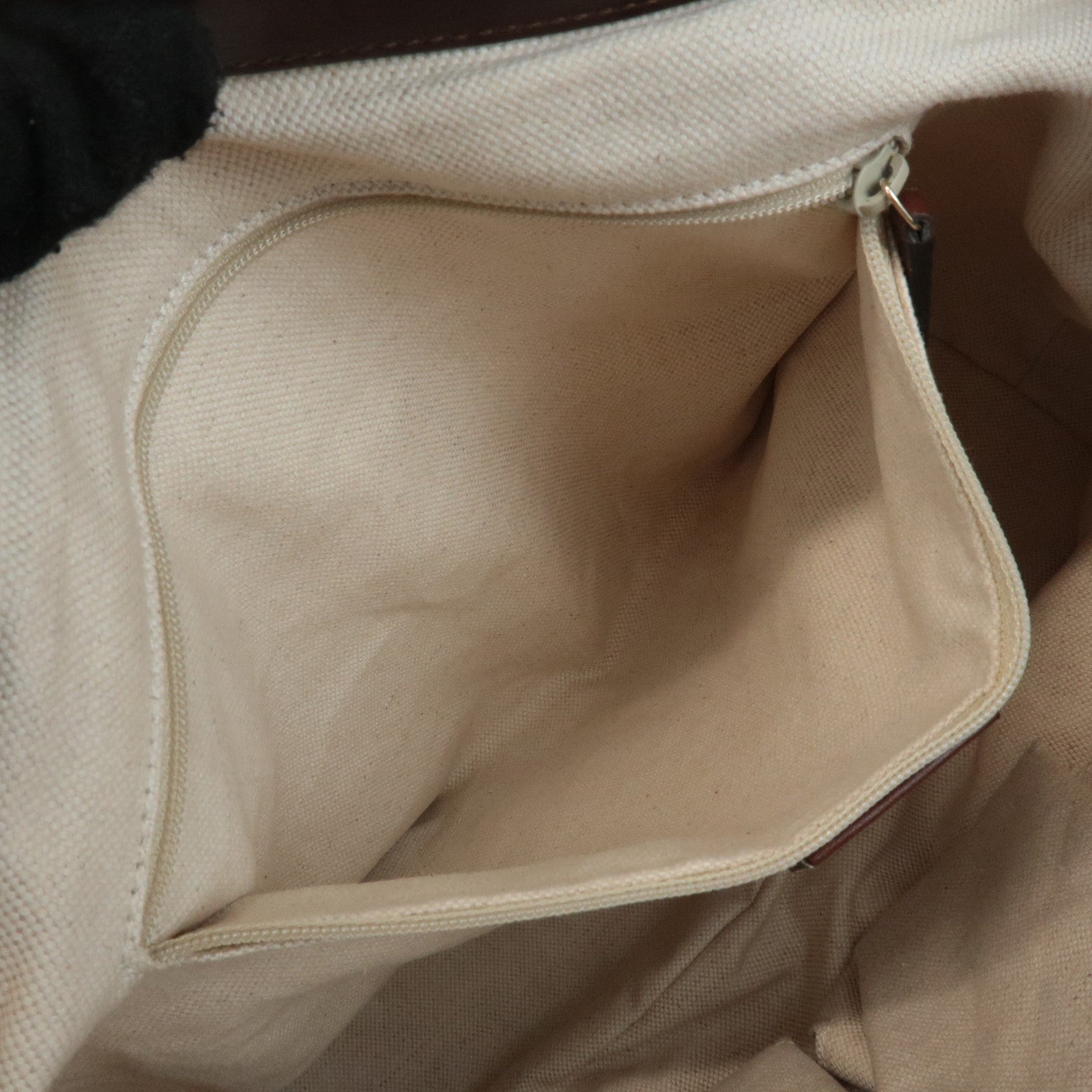 GUCCI Sukey GG Canvas Leather 2Way Bag Hand Bag Beige Brown 247902 Used