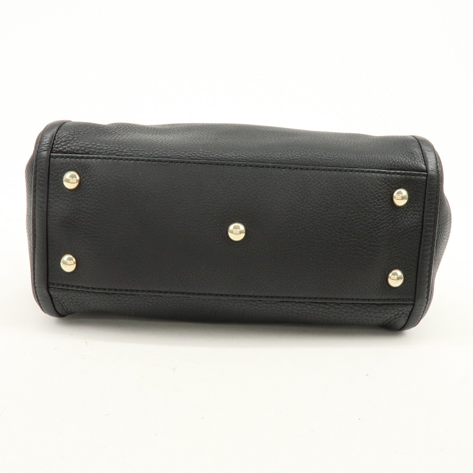 GUCCI SOHO Interlocking G 2Way Bag Hand Bag Black 336751