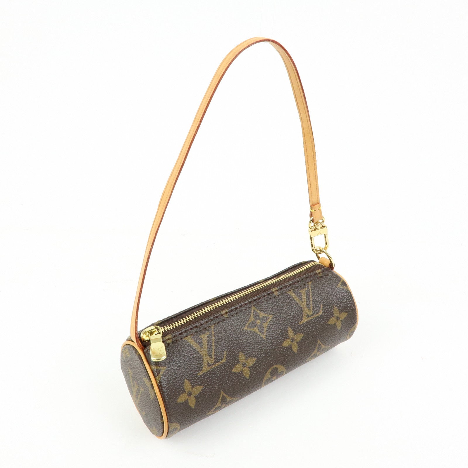 Louis Vuitton Monogram Mini Pouch for Papillon Bag Brown