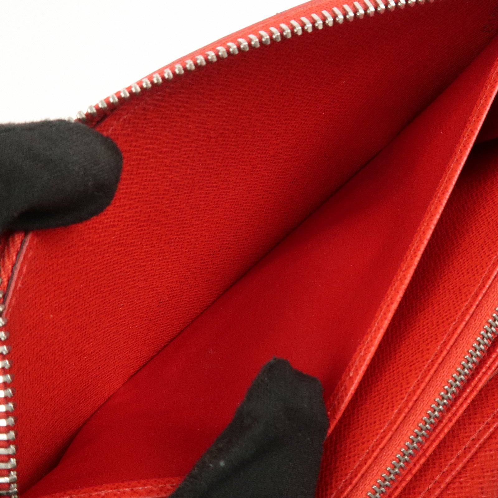 Louis Vuitton Epi Leather Round Zippy Wallet Indigo Blue M67267