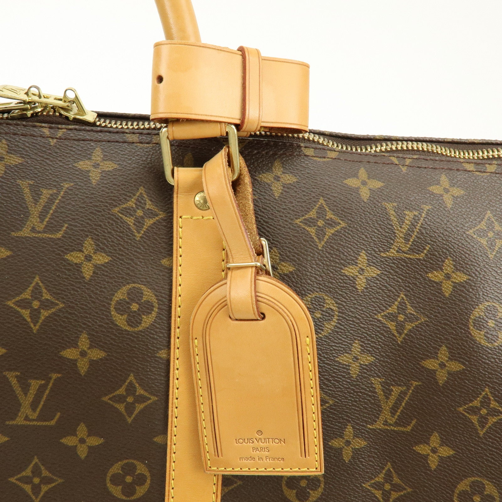 Louis Vuitton Monogram Keep All Bandouliere 55 Boston Bag M41414