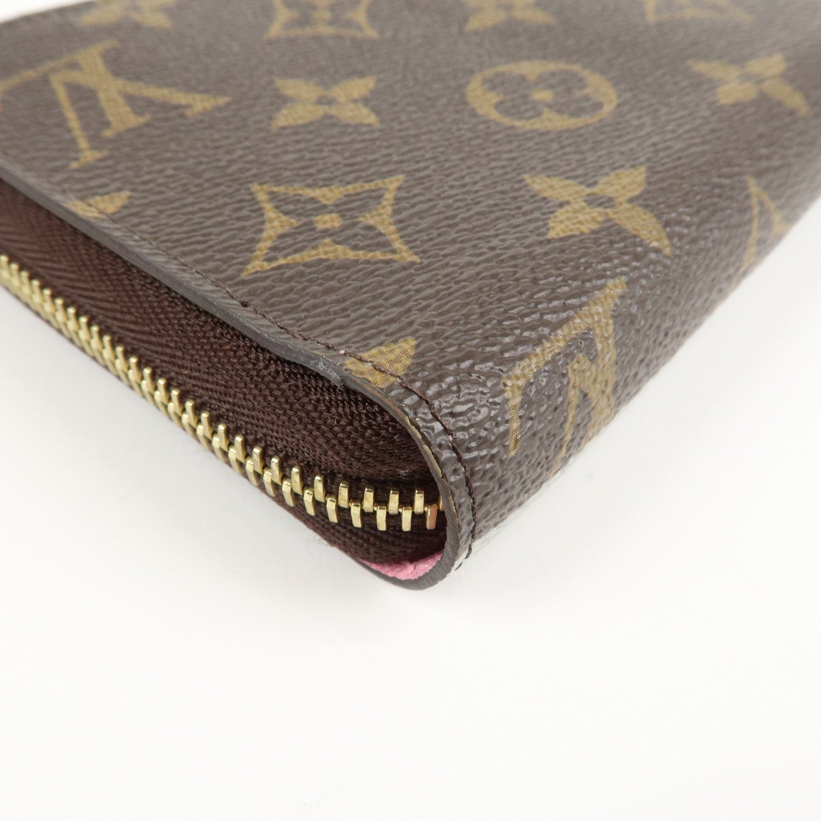 Louis Vuitton Monogram Vivienne Zippy Long Wallet Brown M81544 Used