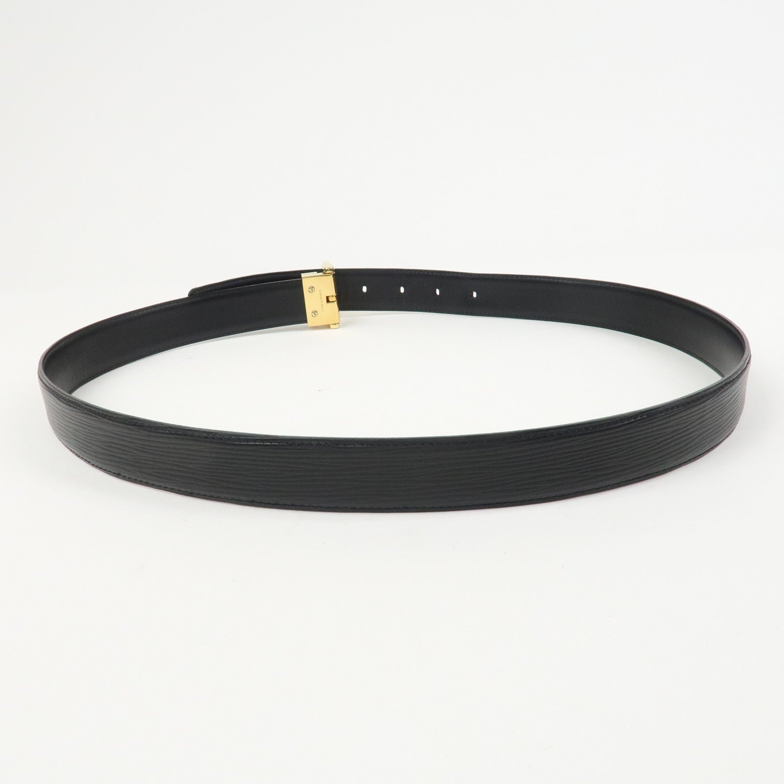 Louis Vuitton Epi Leather Ceinture Classic Belt Black 100/40 M6832