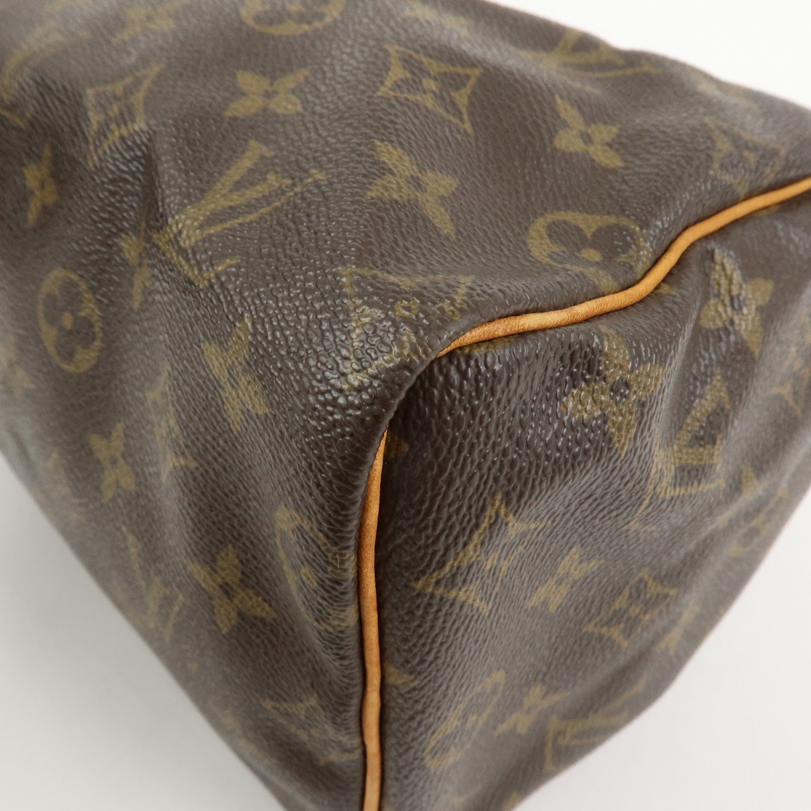 Louis Vuitton Monogram Speedy 25 Boston Bag Hand Bag Brown M41528