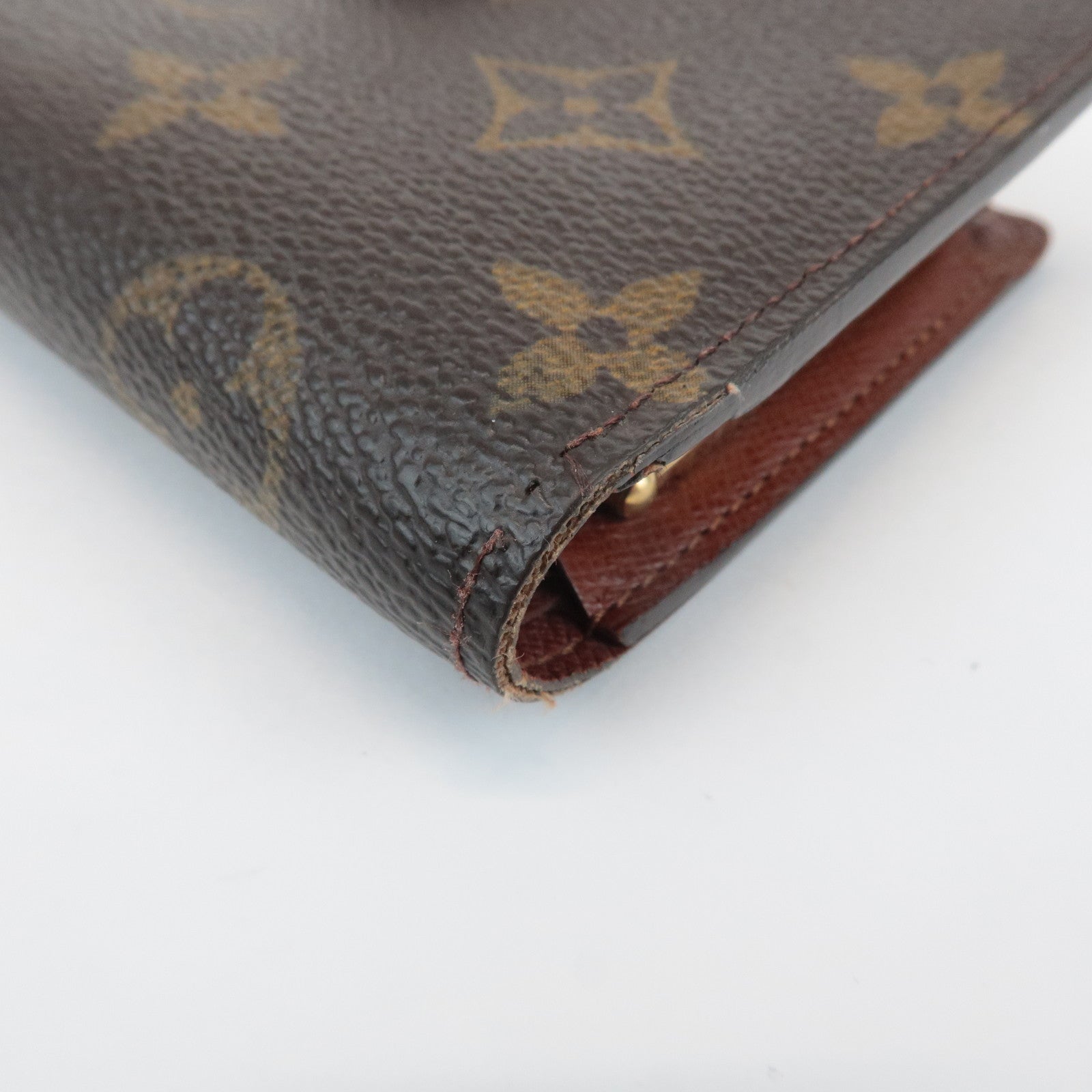 Louis Vuitton Monogram Porte Monnaie Billets Viennois Wallet M61663 Used
