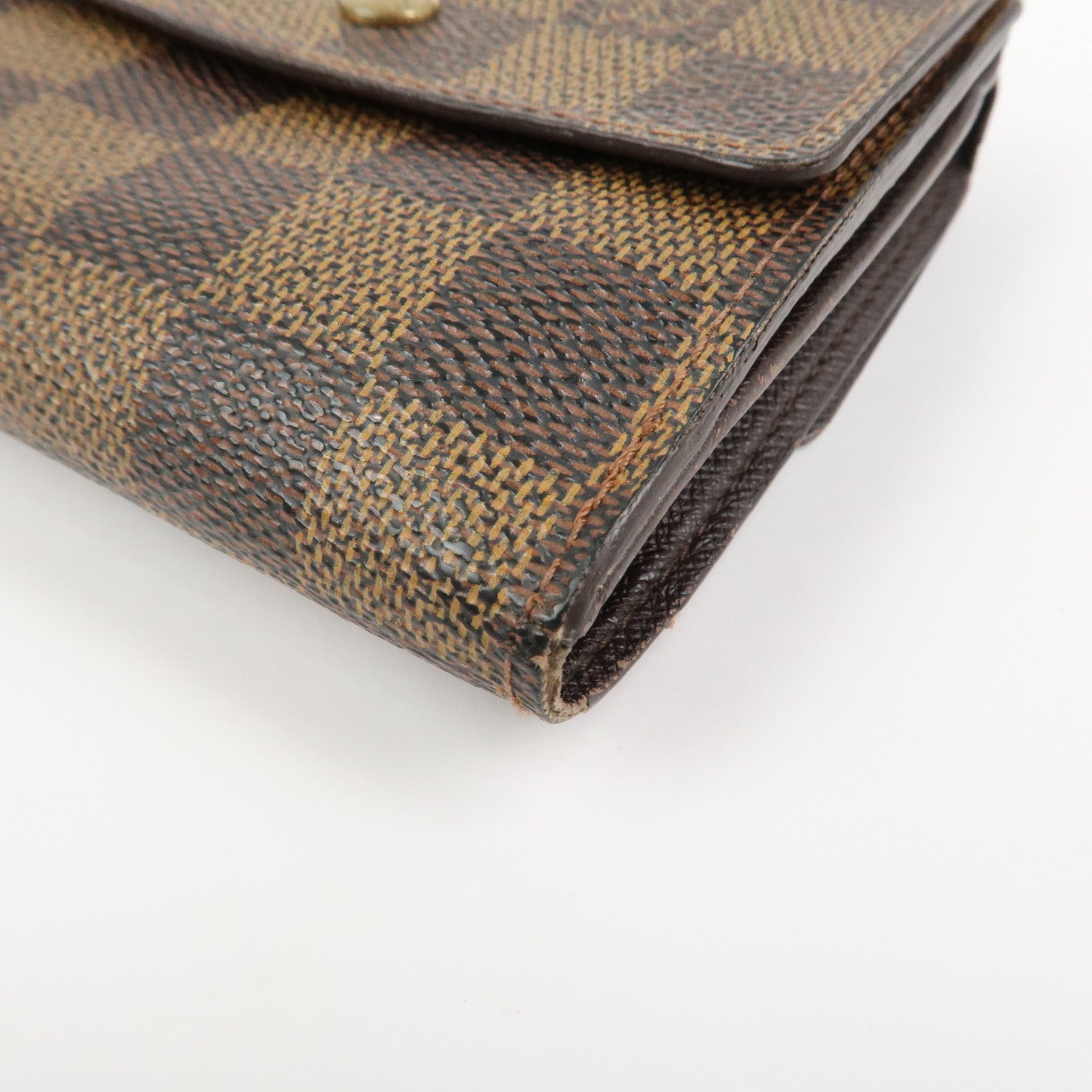 Louis Vuitton Damier Porte Monnaie Bier Carte Credit Wallet N61652