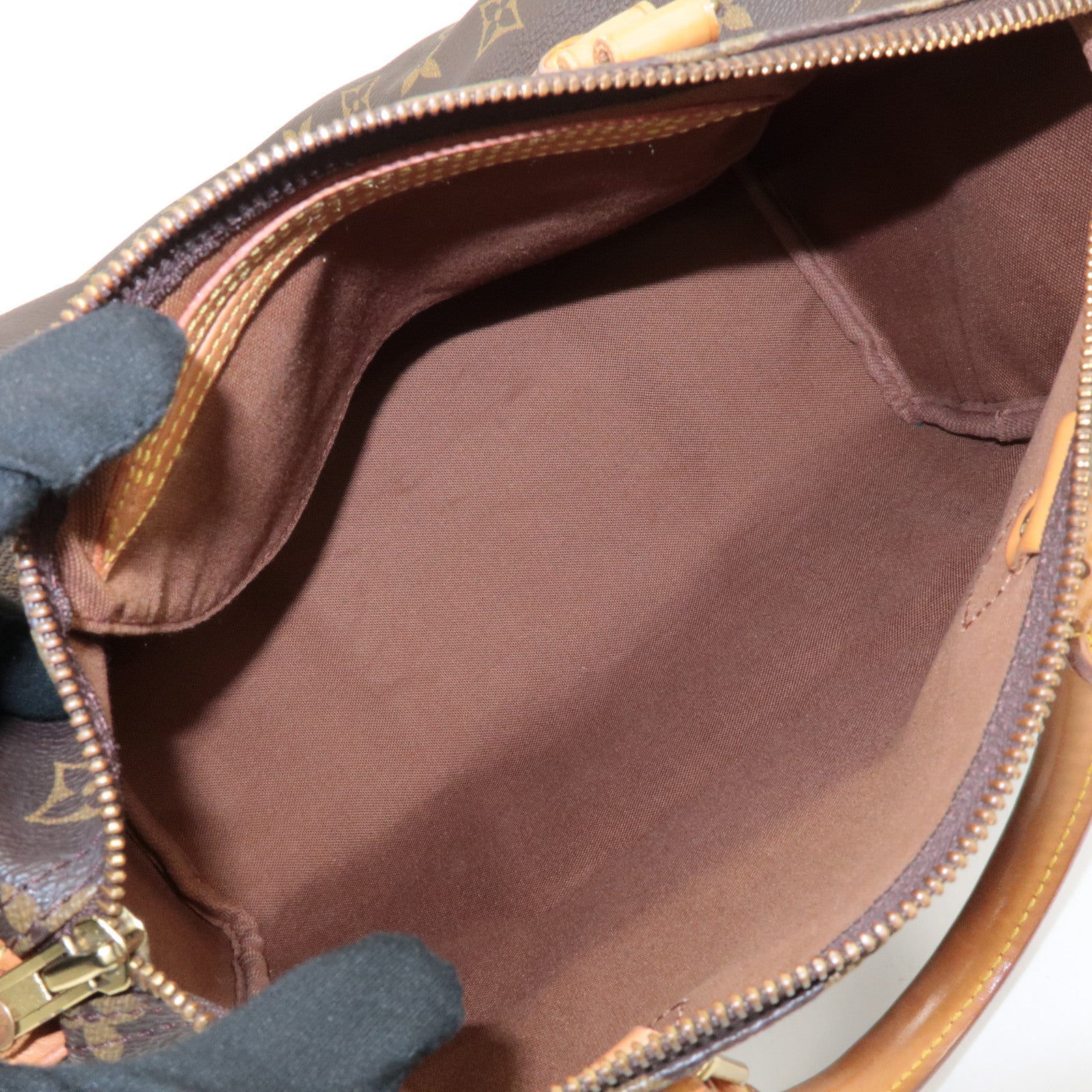 Louis Vuitton Monogram Speedy 30 Hand Bag Boston Bag M41526 Used