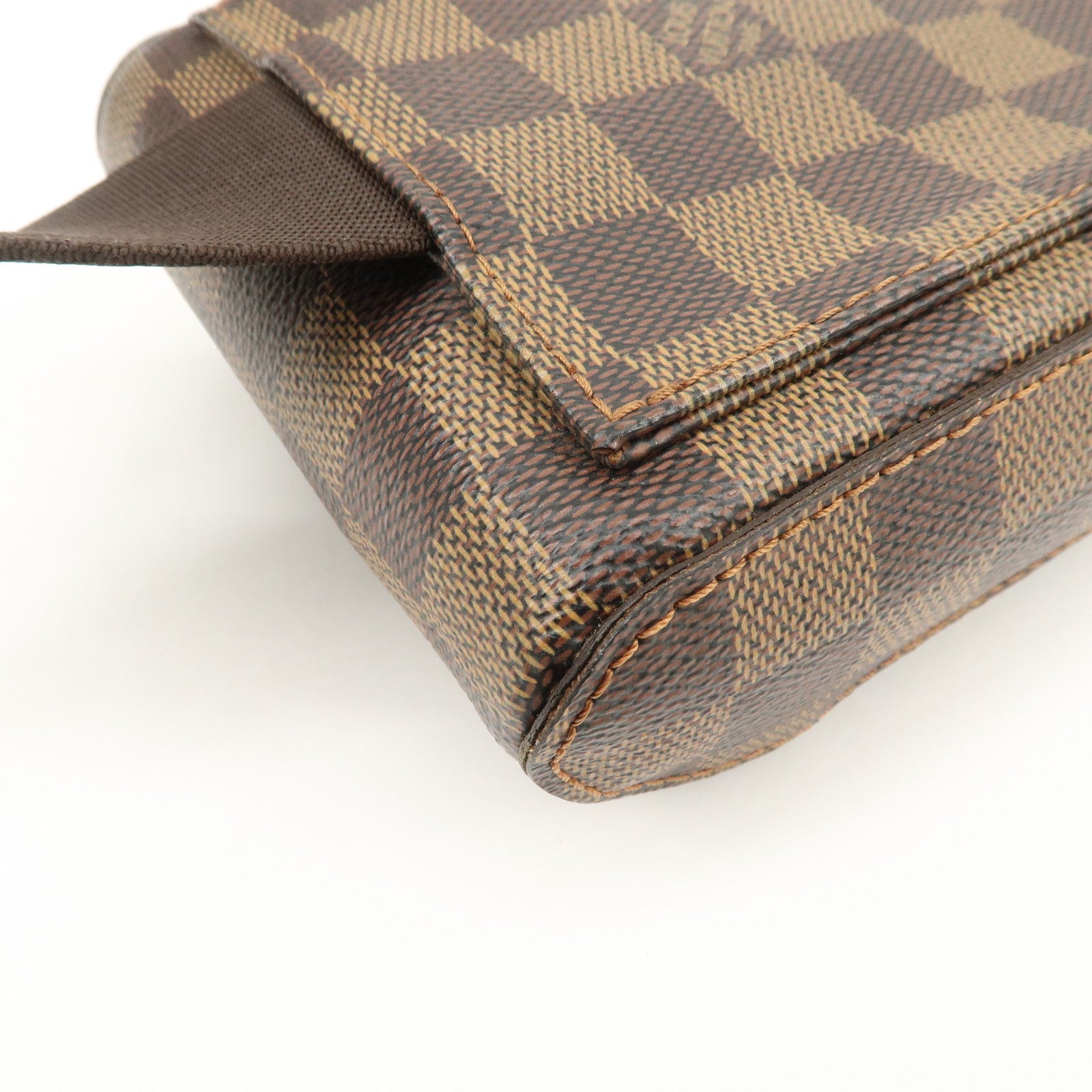 Louis Vuitton Damier Ebene Geronimos Crossbody Bag Waist Bag N51994 Used