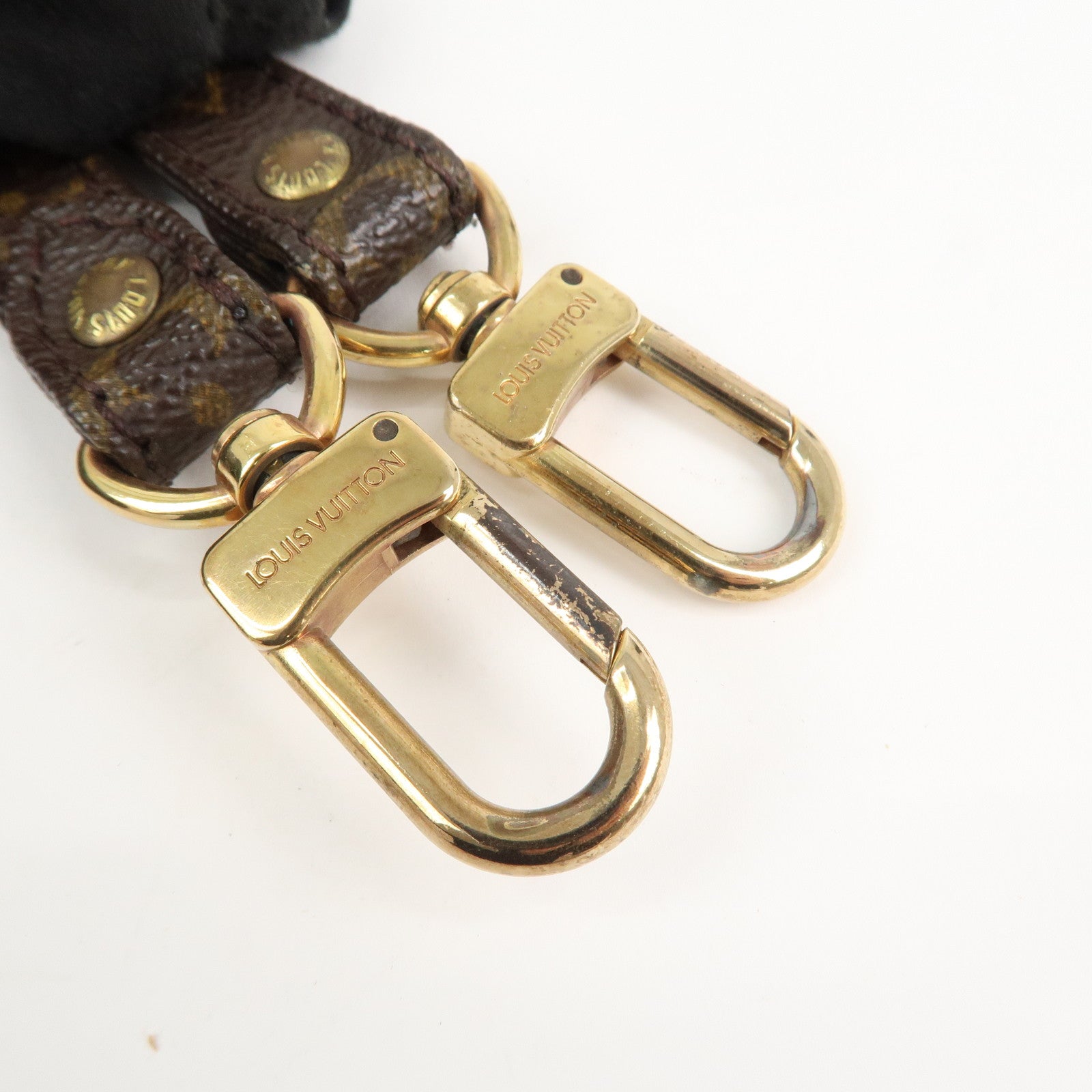 Louis Vuitton Monogram Mini Speedy & Strap Brown M41534 J75010
