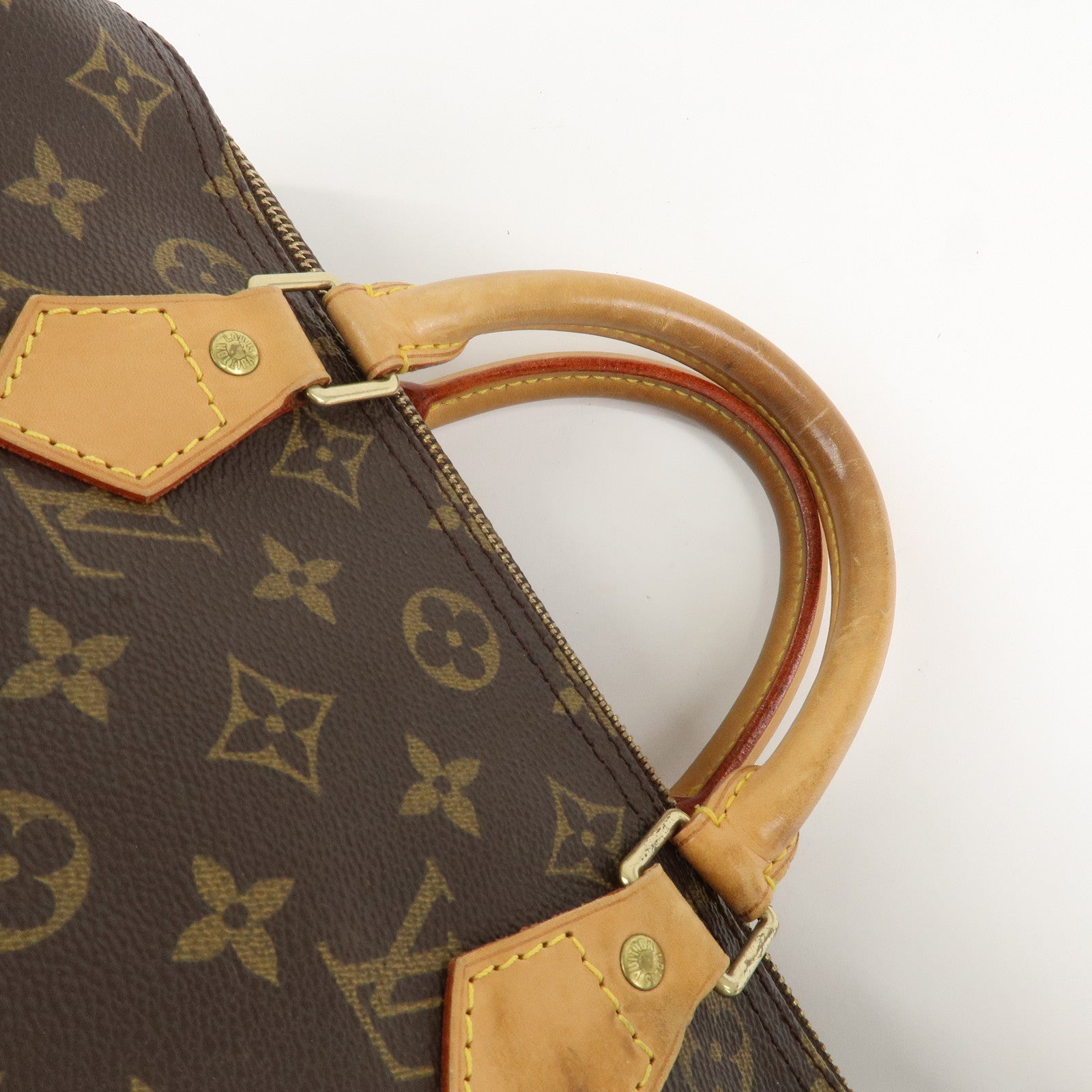 Louis Vuitton Monogram Speedy 30 Boston Bag Hand Bag Brown M41526