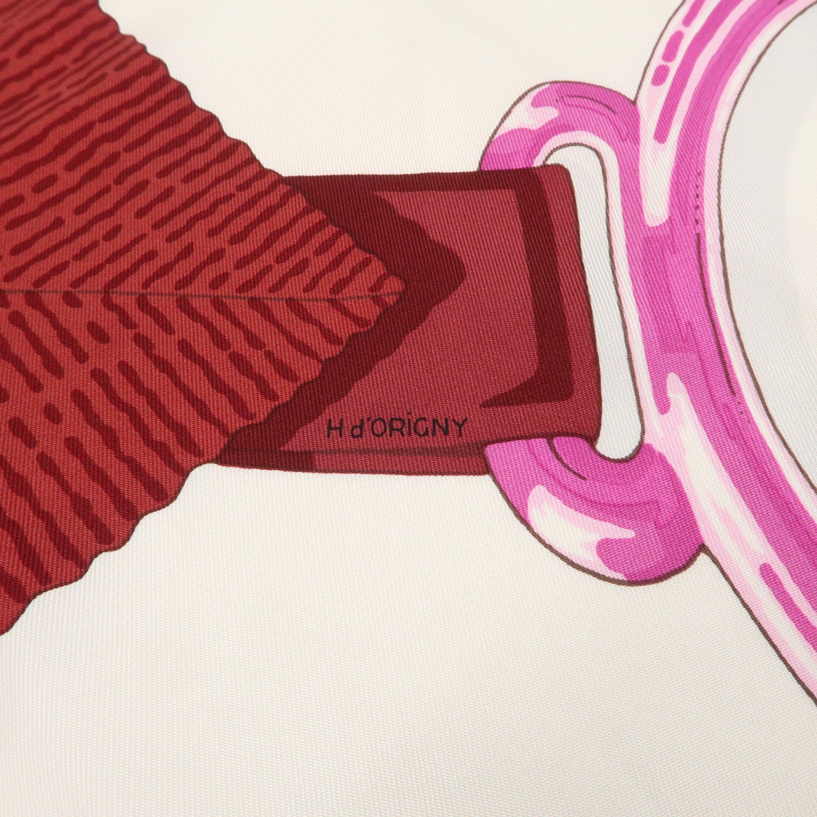 HERMES Carre 90 Silk 100% Scarf Grand Manege Detail