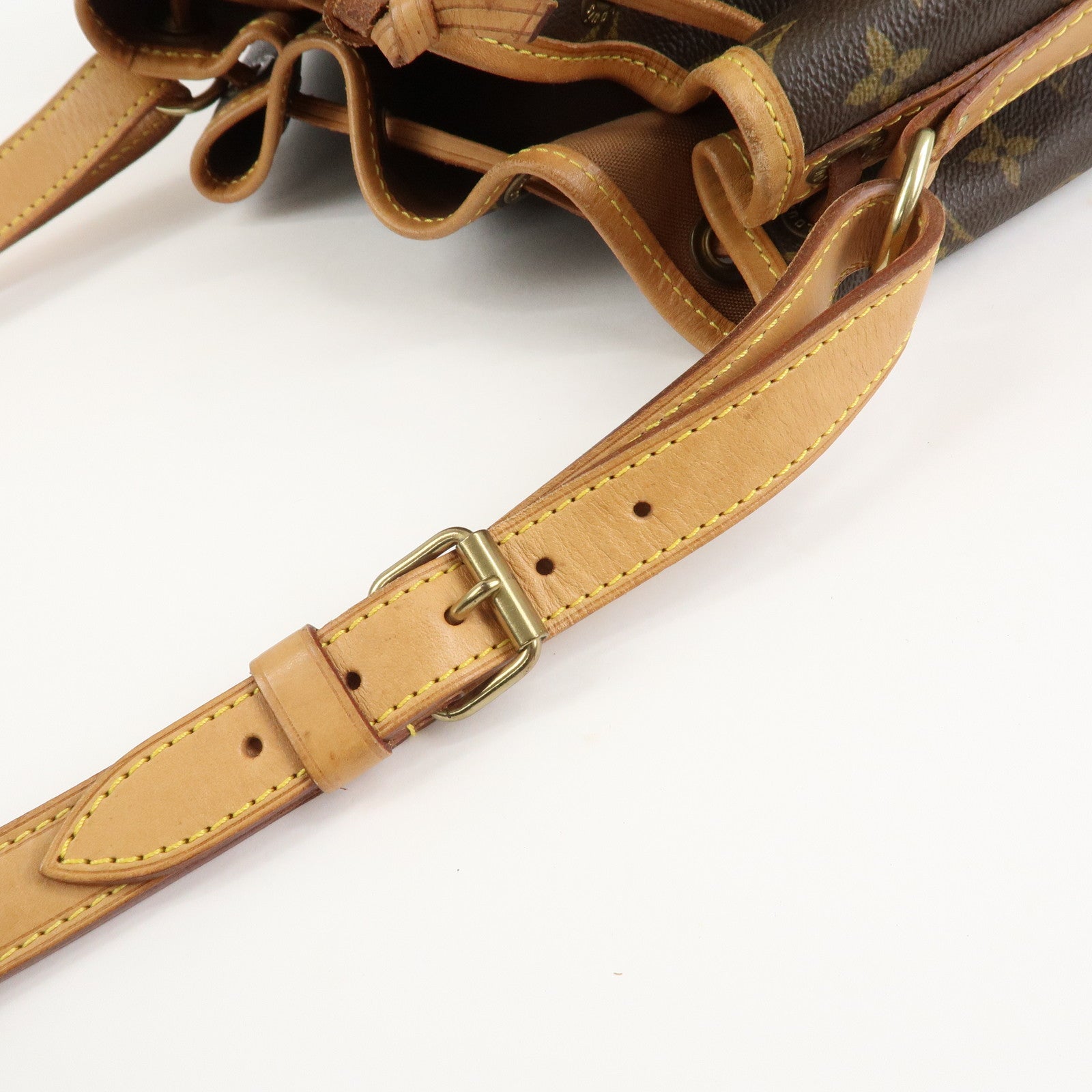 Louis Vuitton Monogram Noe Shoulder Bag Hand Bag Brown M42224 Used