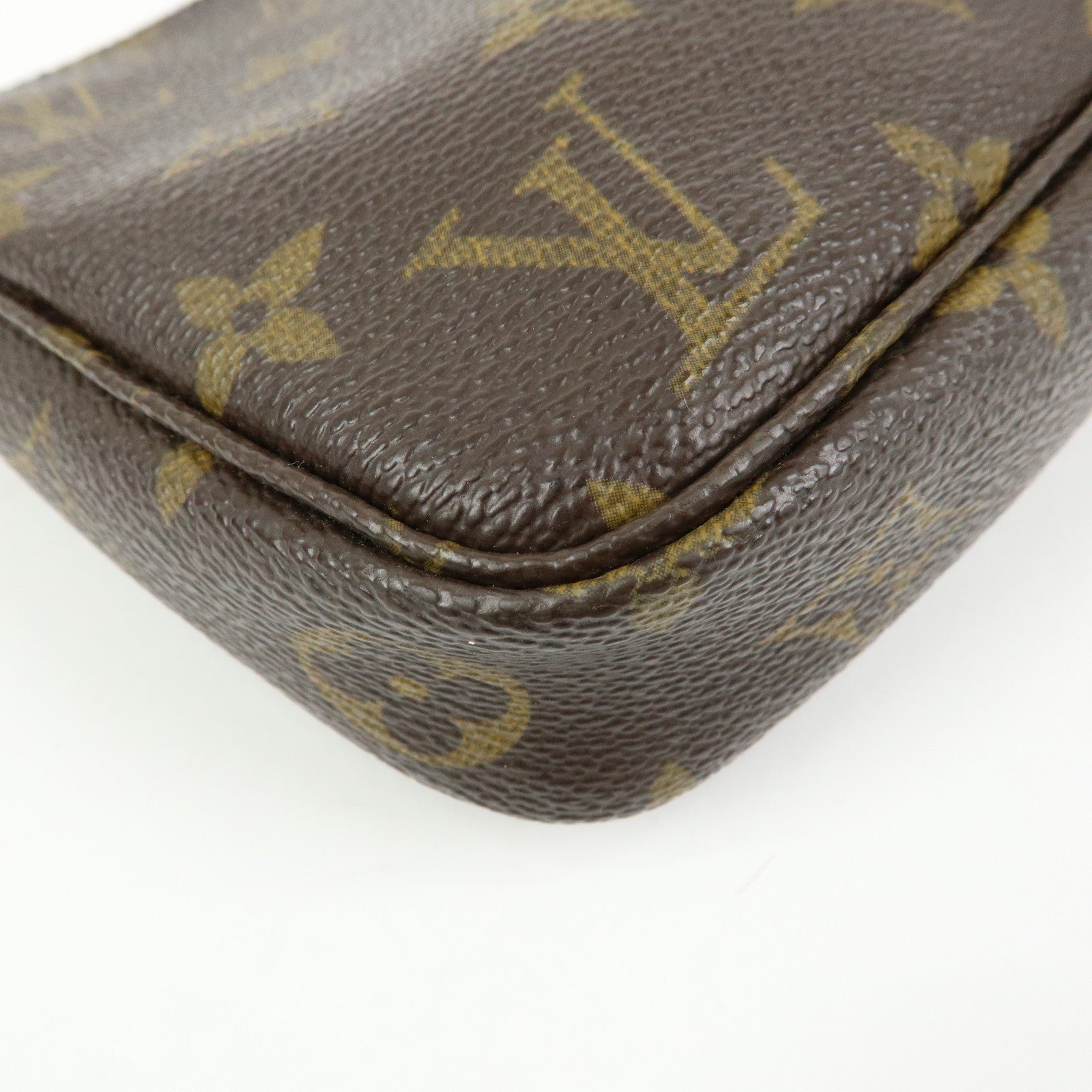 Louis Vuitton Monogram Pochette Accessoires Pouch Hand Bag M51980
