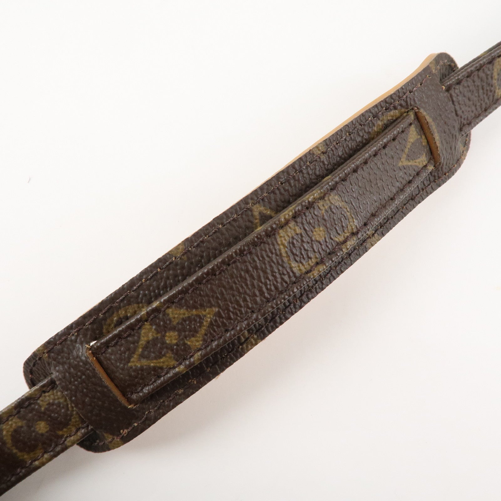 Louis Vuitton Monogram Canvas Shoulder Strap 120cm Brown J75010 Used