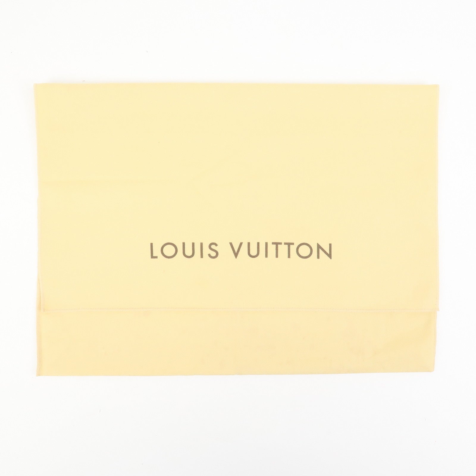 Louis Vuitton Set Of 10 Dust Bag Storage Bag Flap Style Beige