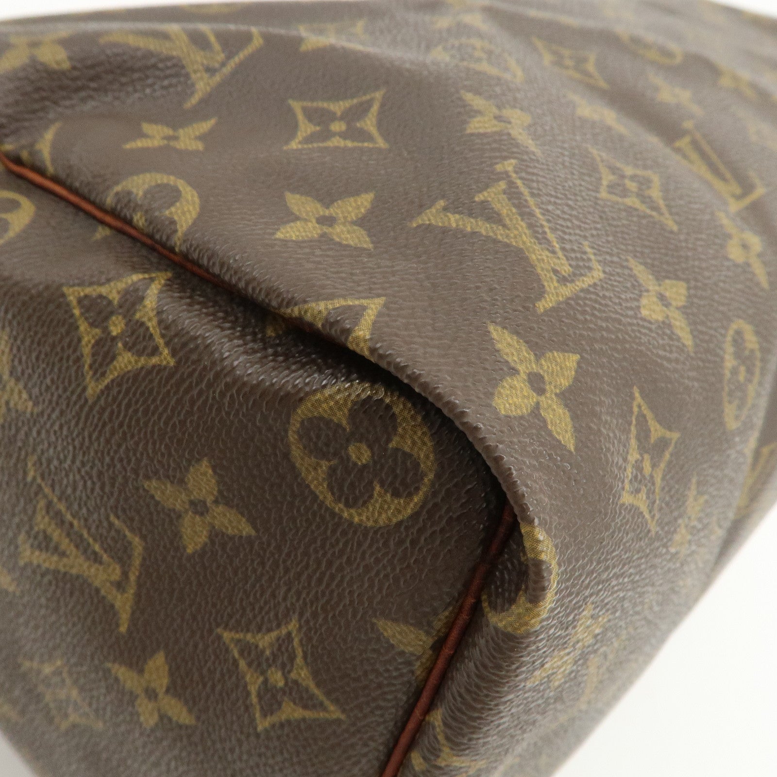 Louis Vuitton Monogram Speedy 40 Hand Bag Boston Bag Brown M41522