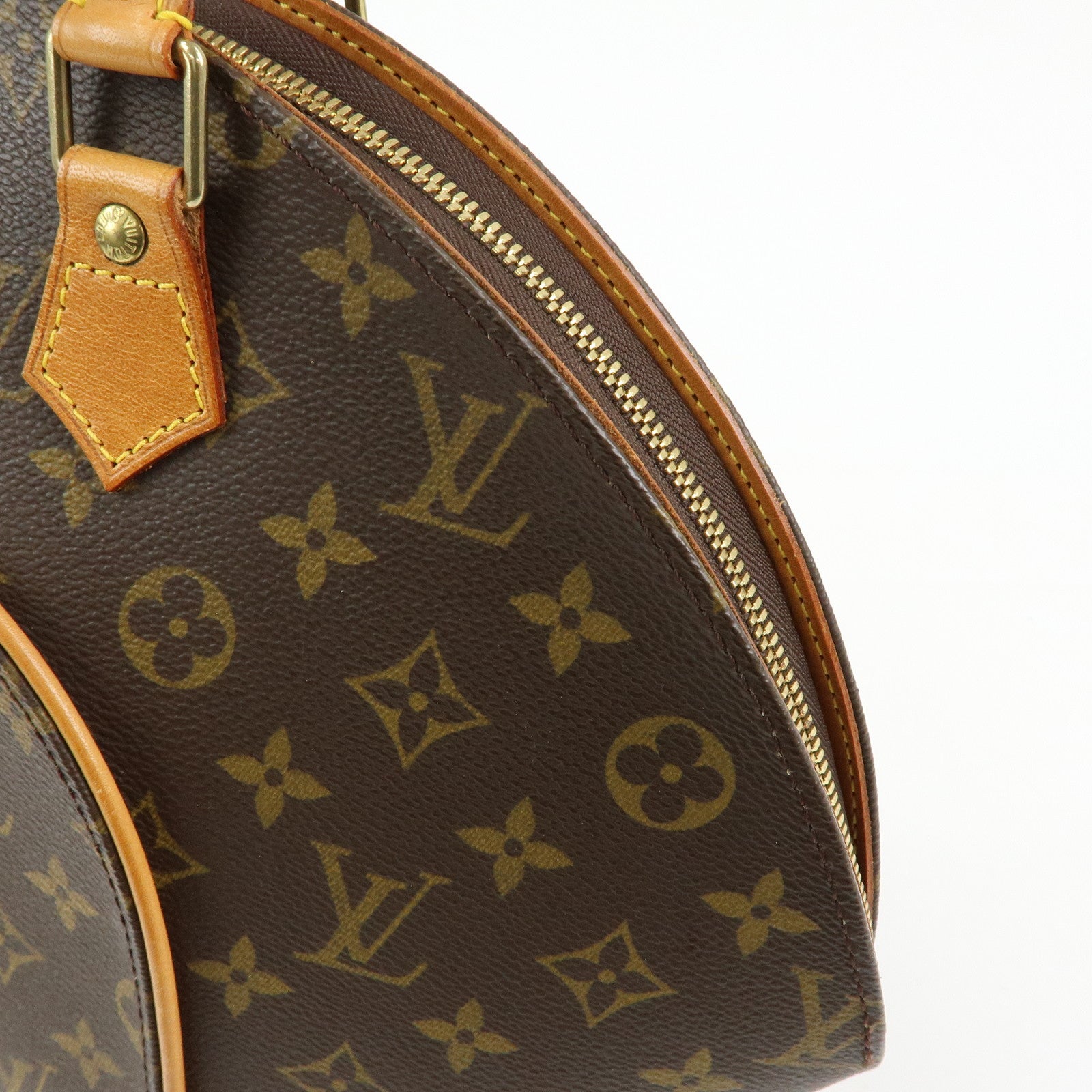 Louis Vuitton Monogram Ellipse MM Hand Bag Brown M51126