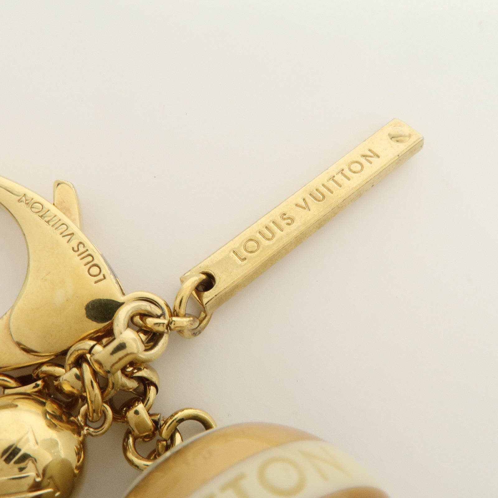 Louis Vuitton Metal Resin Bijou Sac Mini Lin Bag Charm M65699