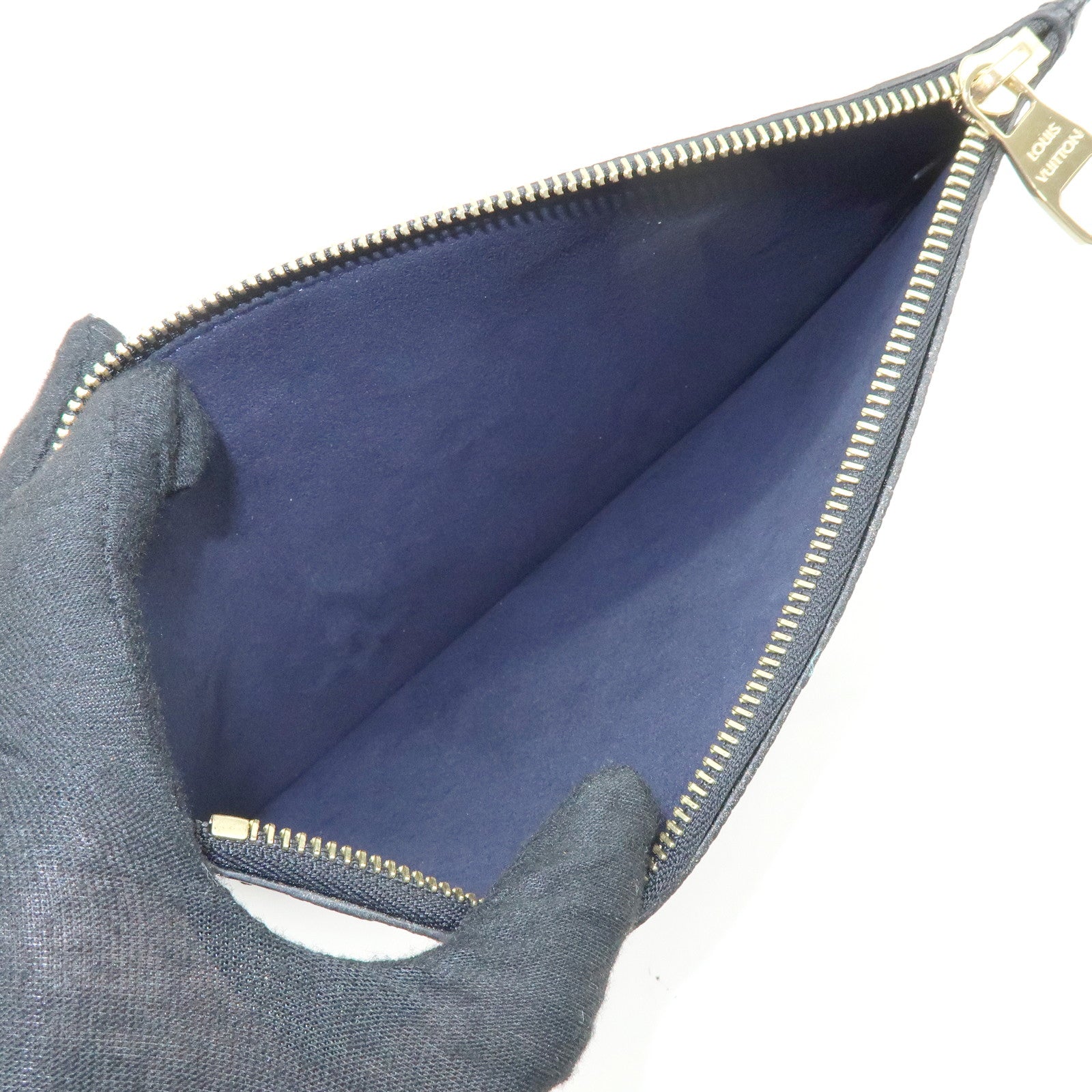 Louis Vuitton Monogram Empreinte Leather Pouch for Neverfull M45685