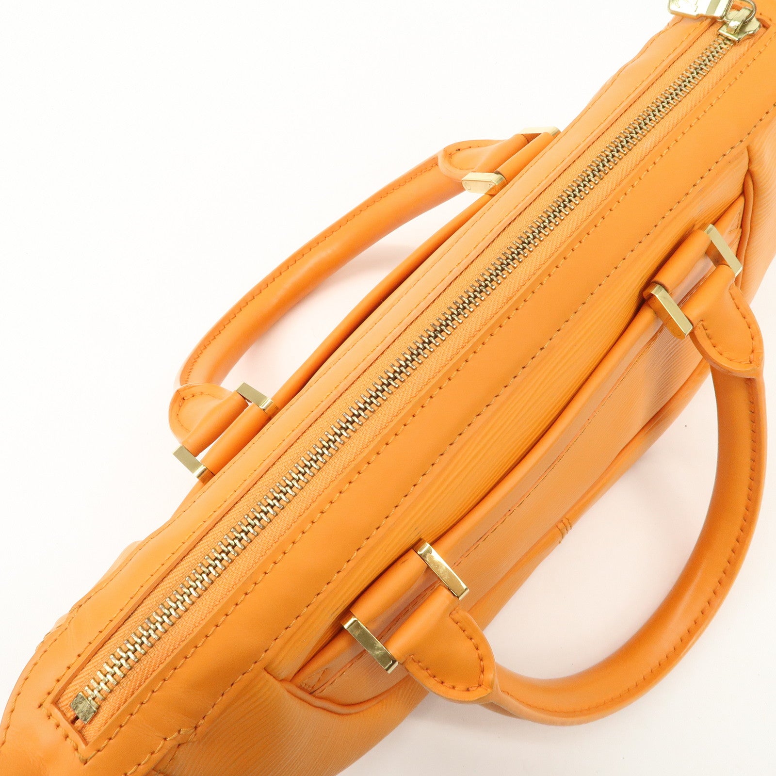 Louis Vuitton Epi Dannula PM Hand Bag Shoulder Bag Mandarin M5891H Used