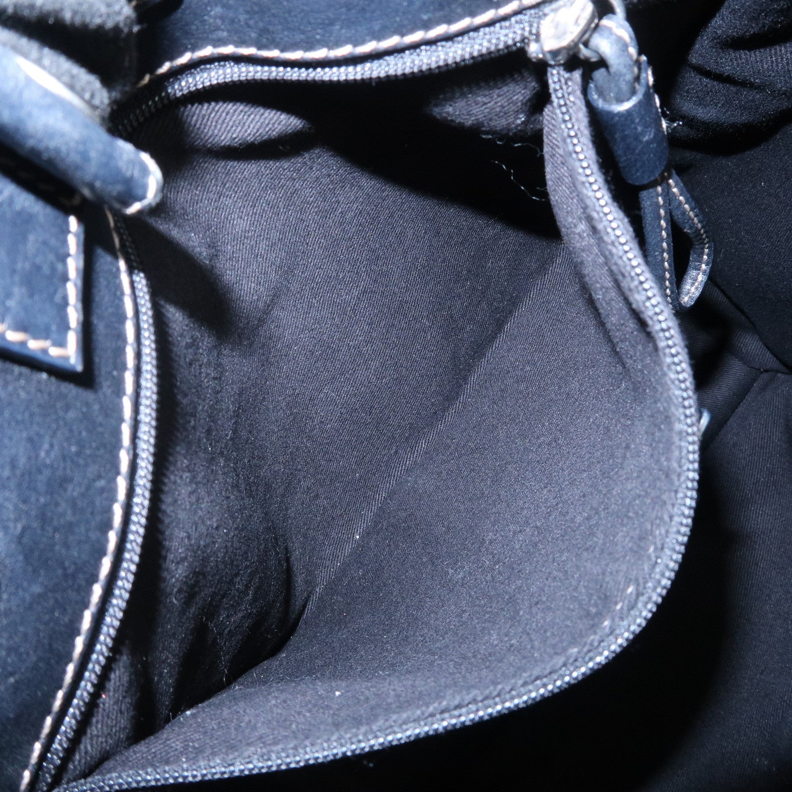 LOEWE Anagram Calf Leather Tote Bag Shoulder Bag Black