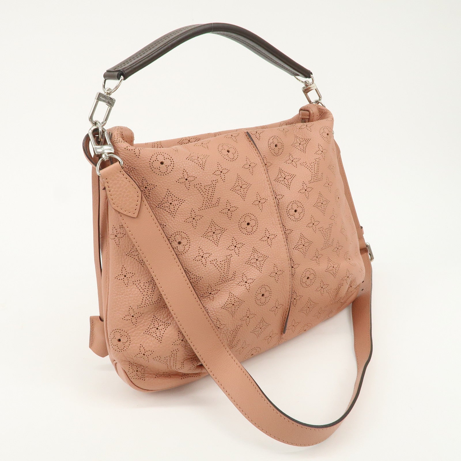Louis Vuitton Monogram Mahina Selene PM Shoulder Bag Rose M94276