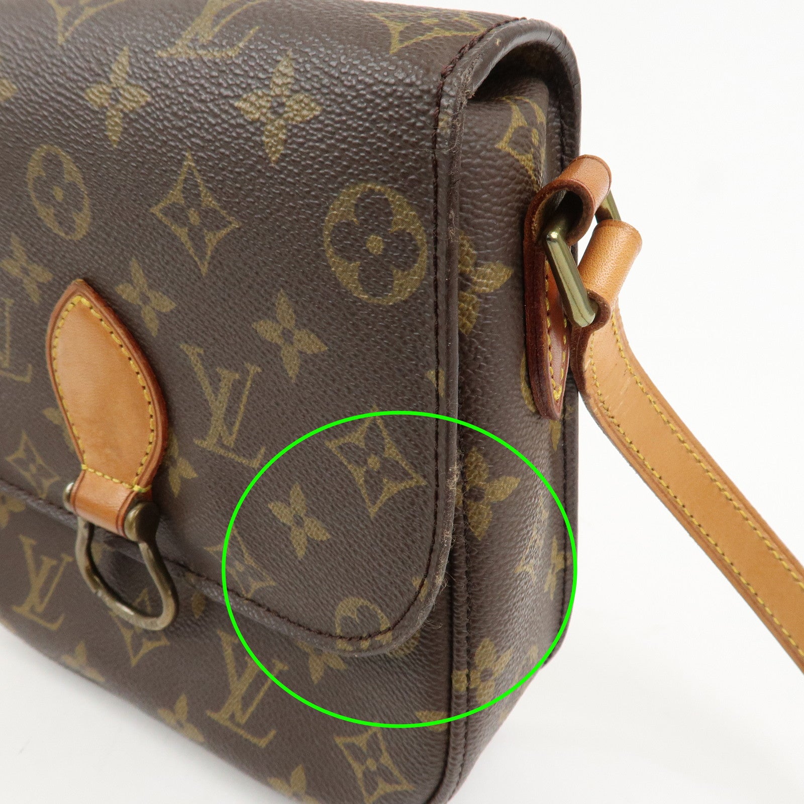 Louis Vuitton Monogram Mini Saint Cloud PM Shoulder Bag M51244