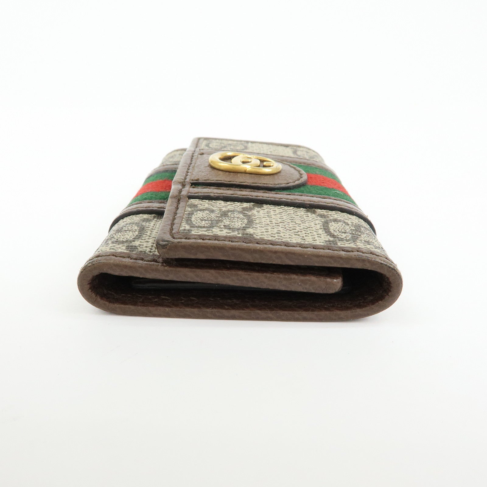 GUCCI GG Marmont Sherry GG Supreme Leather 6 Ring Key Case 603732