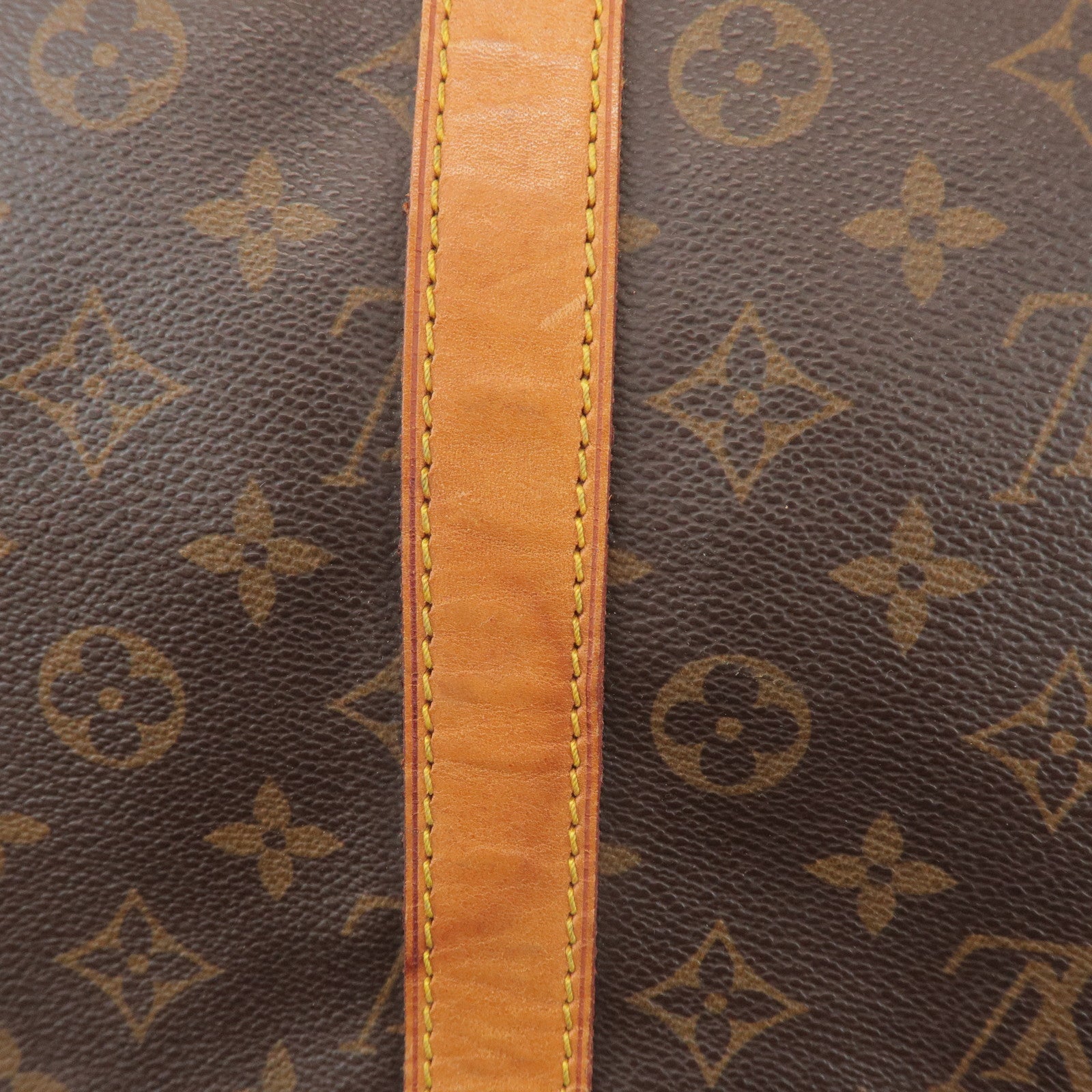 Louis Vuitton Monogram Keep All 55 Boston Bag Brown M41424