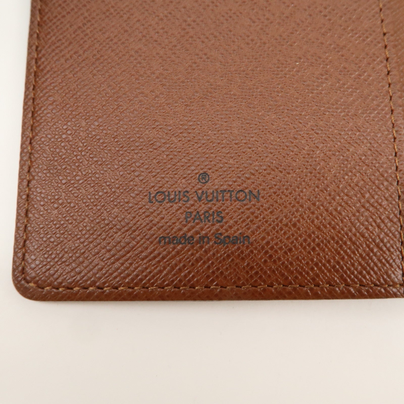 Louis Vuitton Monogram Agenda Posh Pocket Agenda Cover R20503