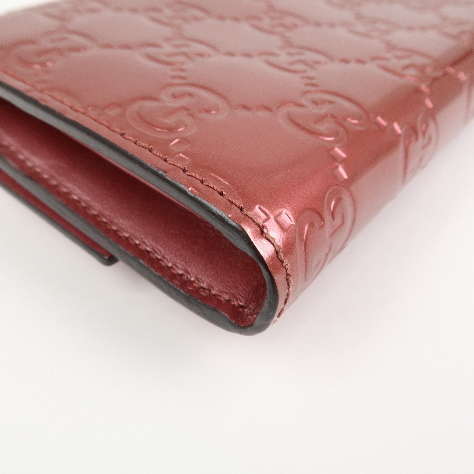 GUCCI Guccissima Interlocking G Lovely Heart Long Wallet 251861