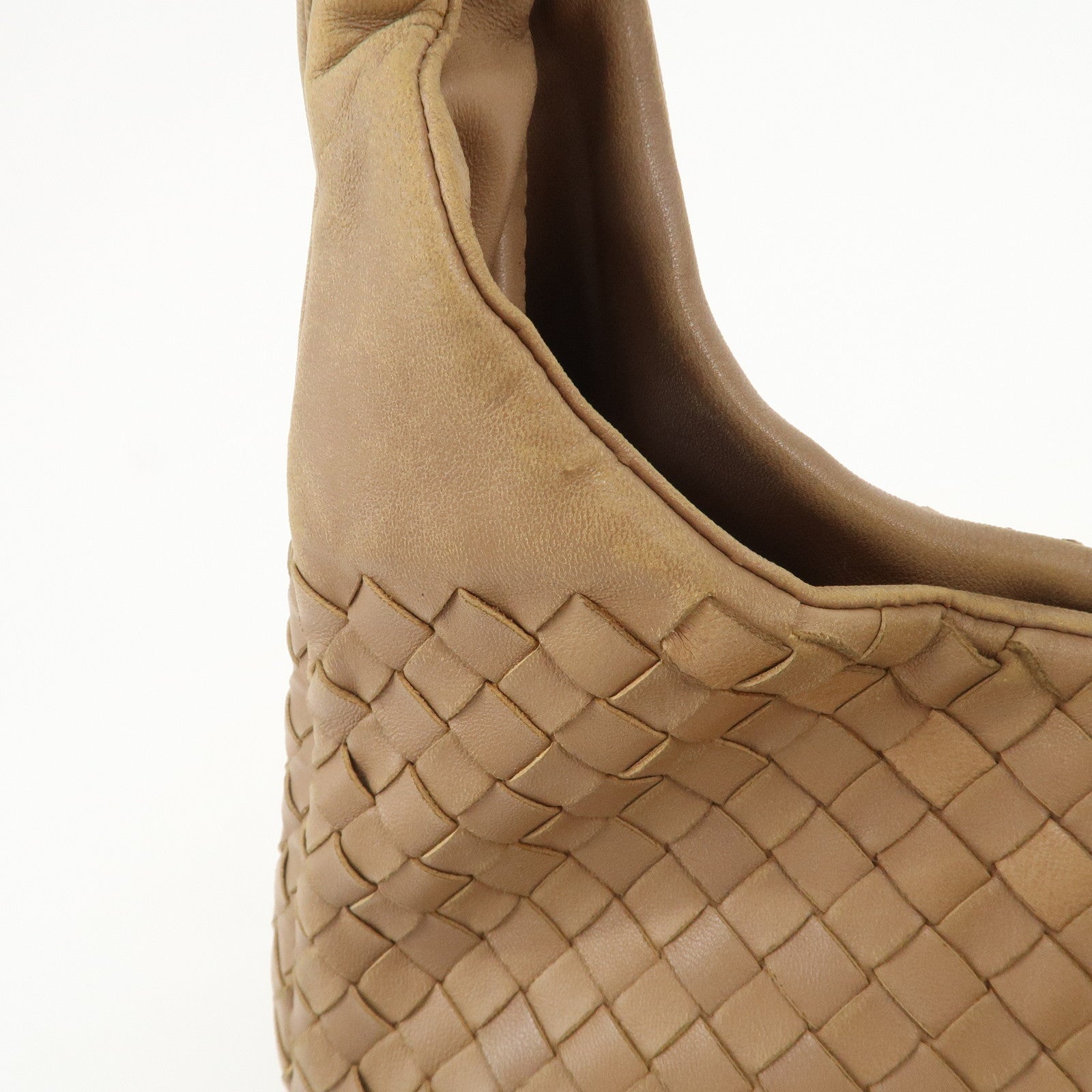 BOTTEGA VENETA Intrecciato Campana Medium Shoulder Bag 125787