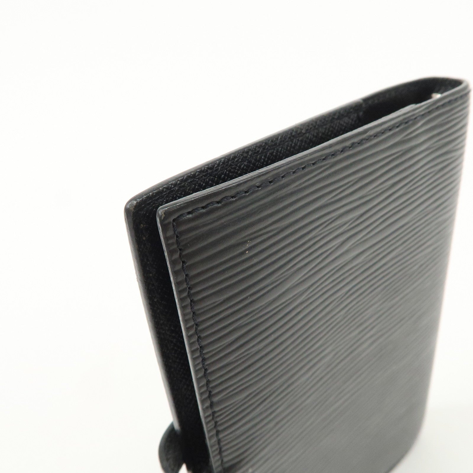 Louis Vuitton Epi Z Agenda PM Planner Cover Noir R20092
