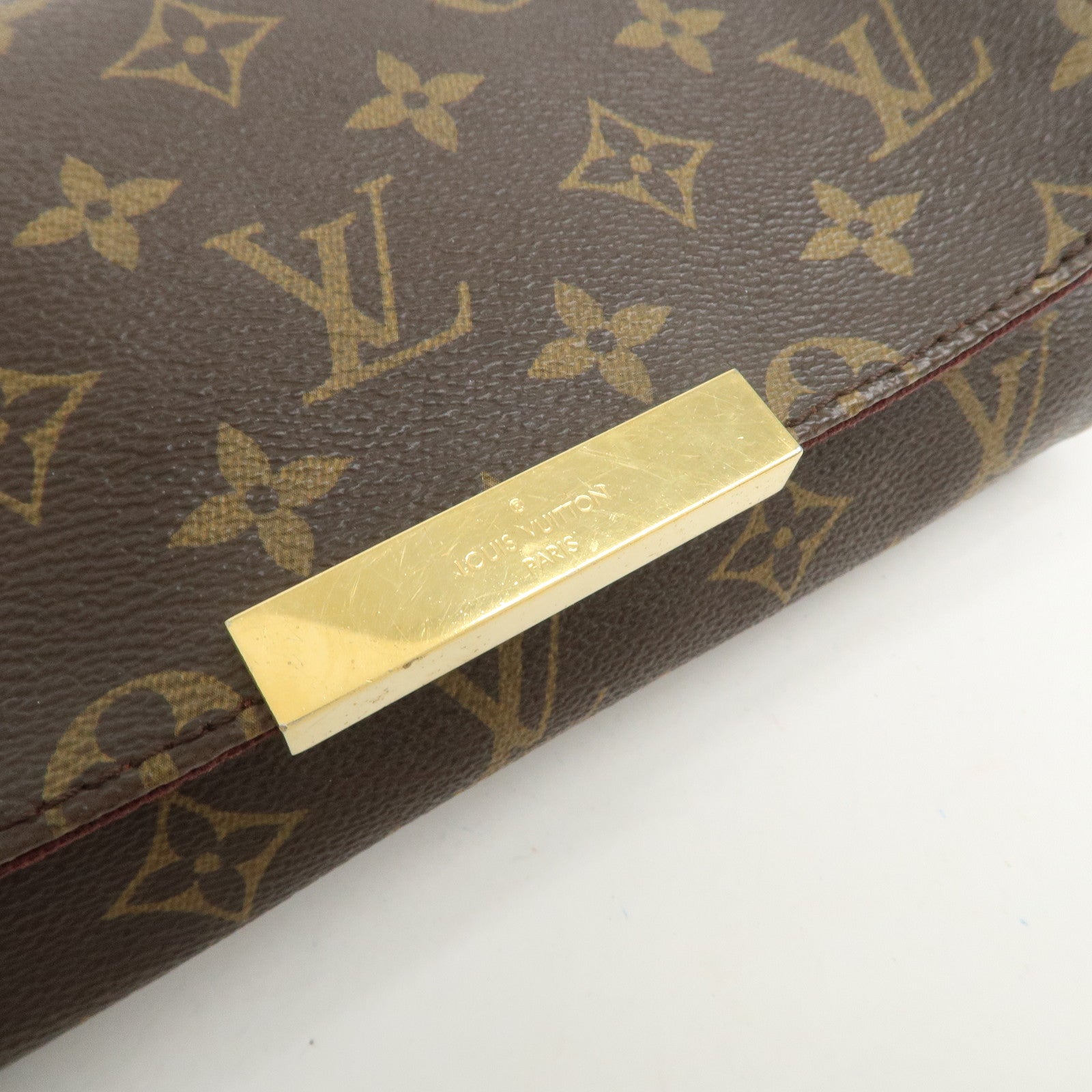 Louis Vuitton Monogram Favorite PM 2Way Shoulder Bag Brown M40717