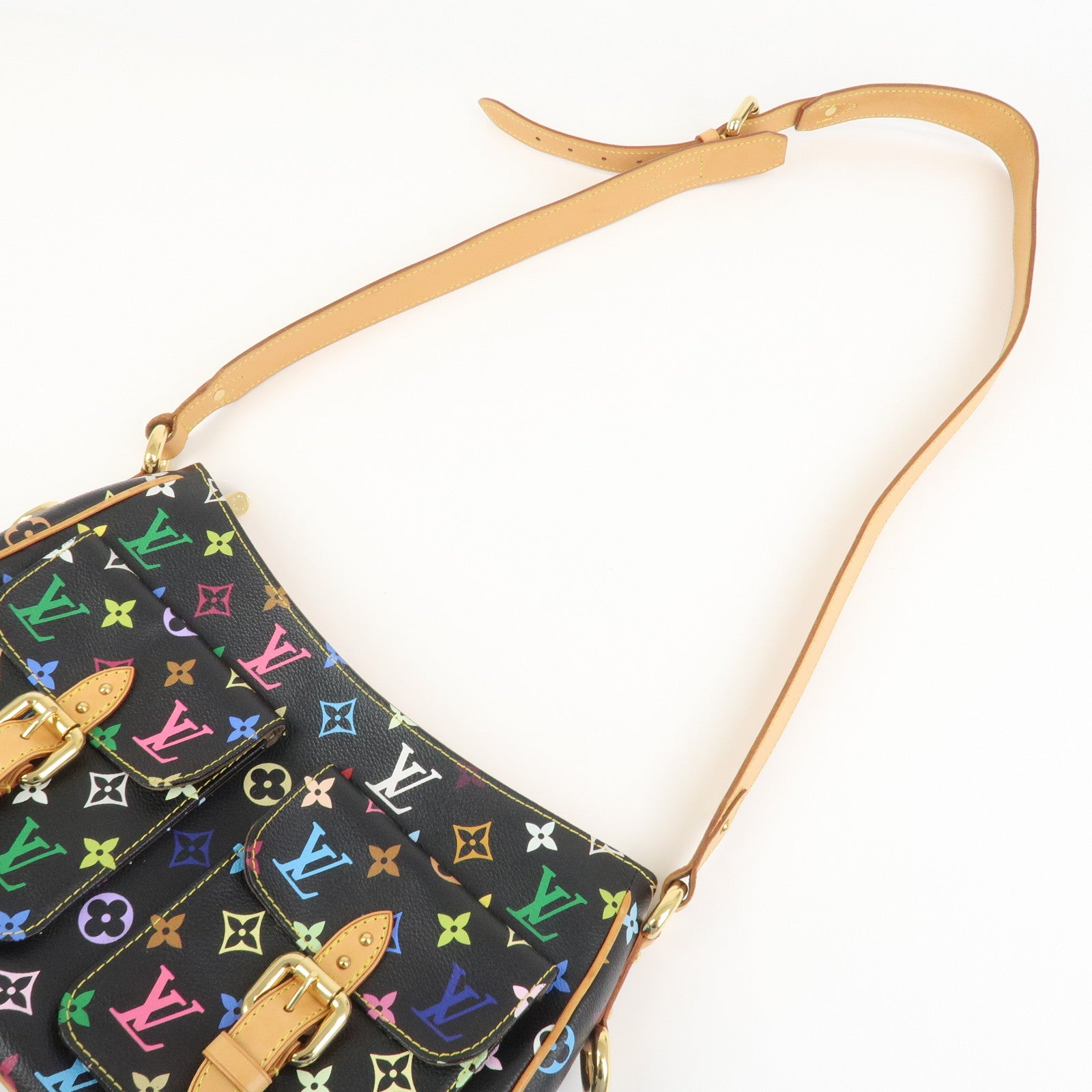 Louis Vuitton Monogram Lodge GM Shoulder Bag Multicolor Noir M40052