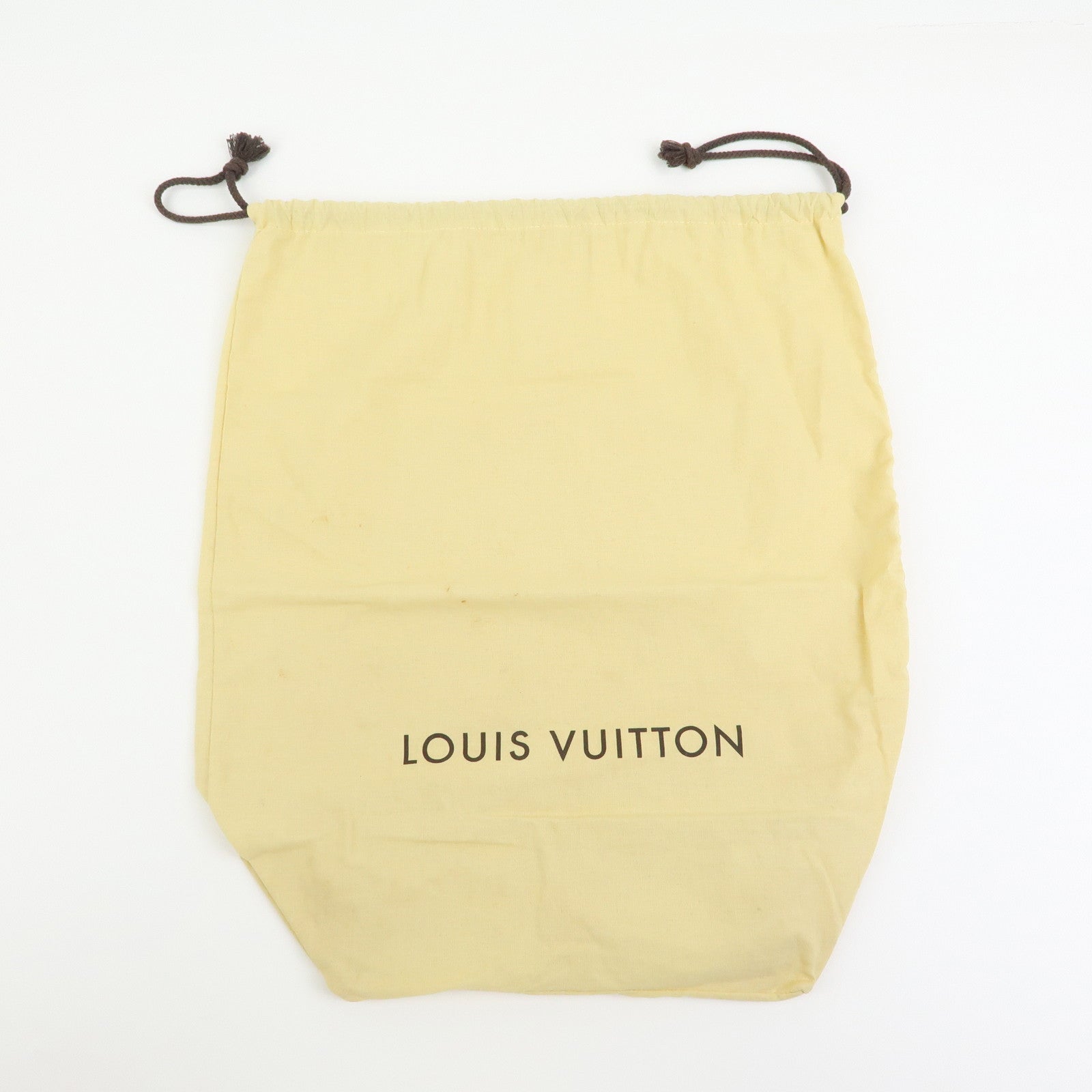 Louis Vuitton Set of 8 Dust Bag Storage Bag Drawstring Beige