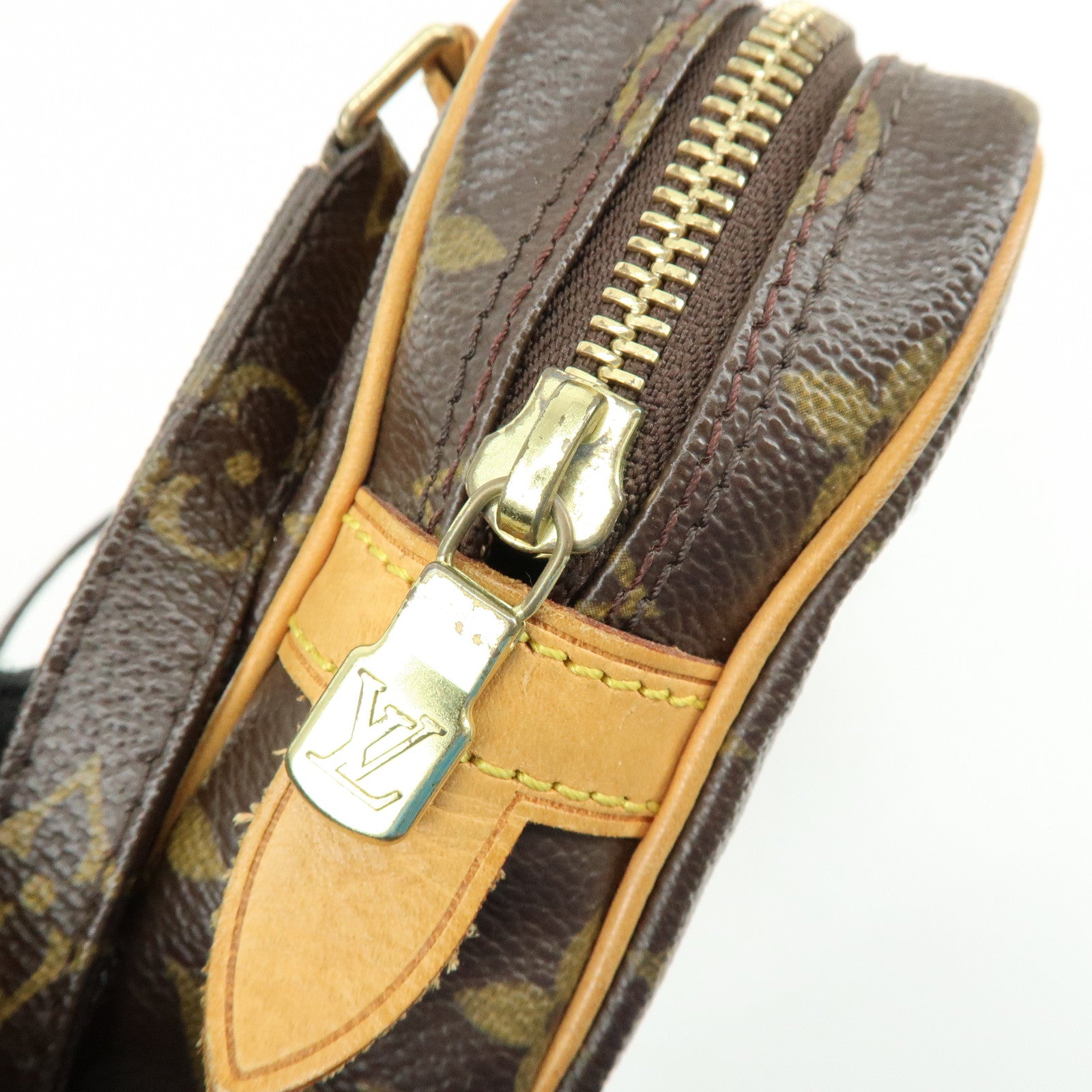 Louis Vuitton Monogram Pochette Marly Bandouliere Bag Brown M51828