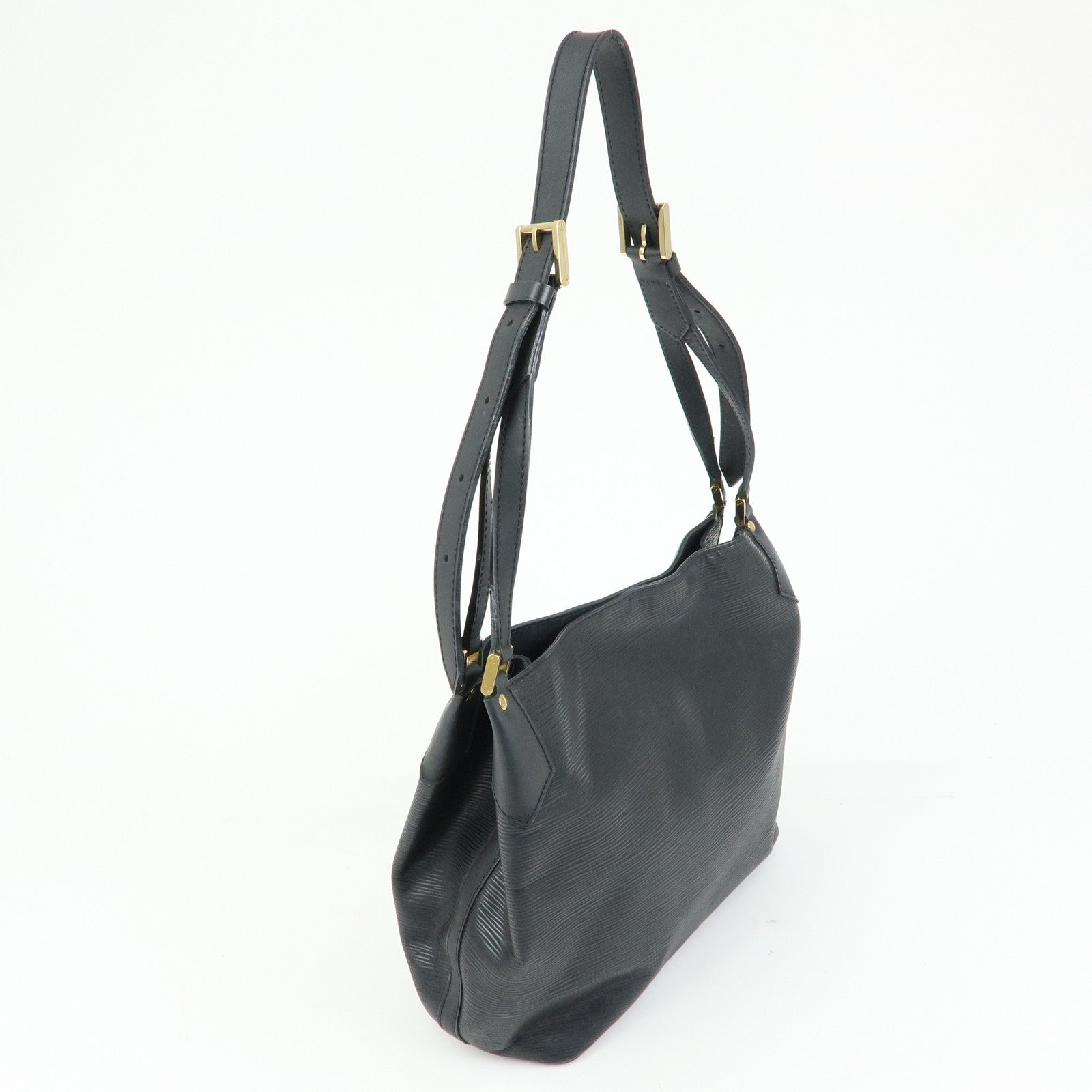 Louis Vuitton Epi Mandala MM Shoulder Bag Noir Black M58892