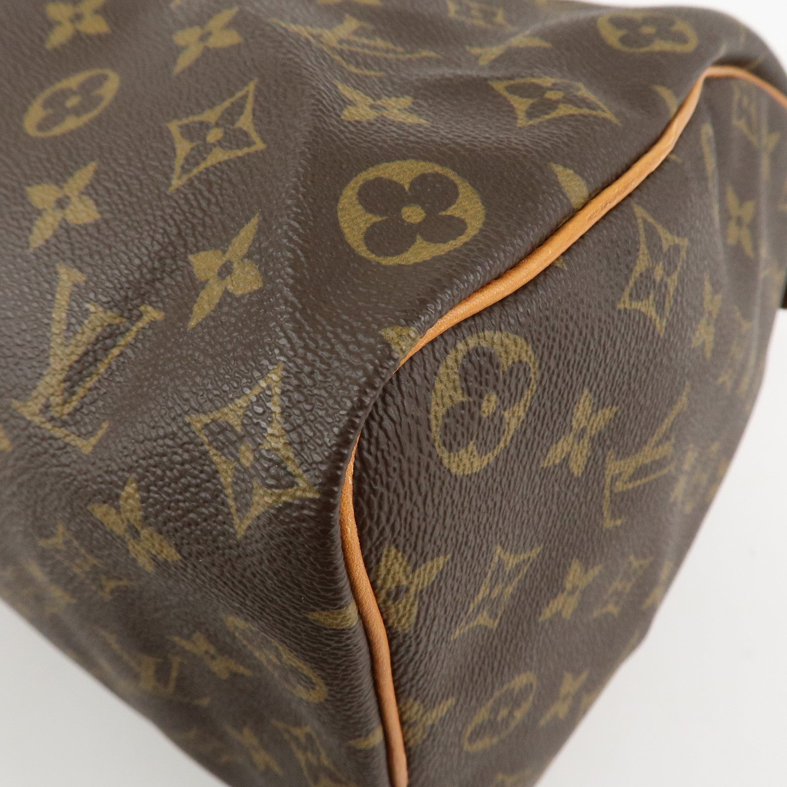 Louis Vuitton Monogram Speedy 35 Boston Bag Hand Bag M41524 Used