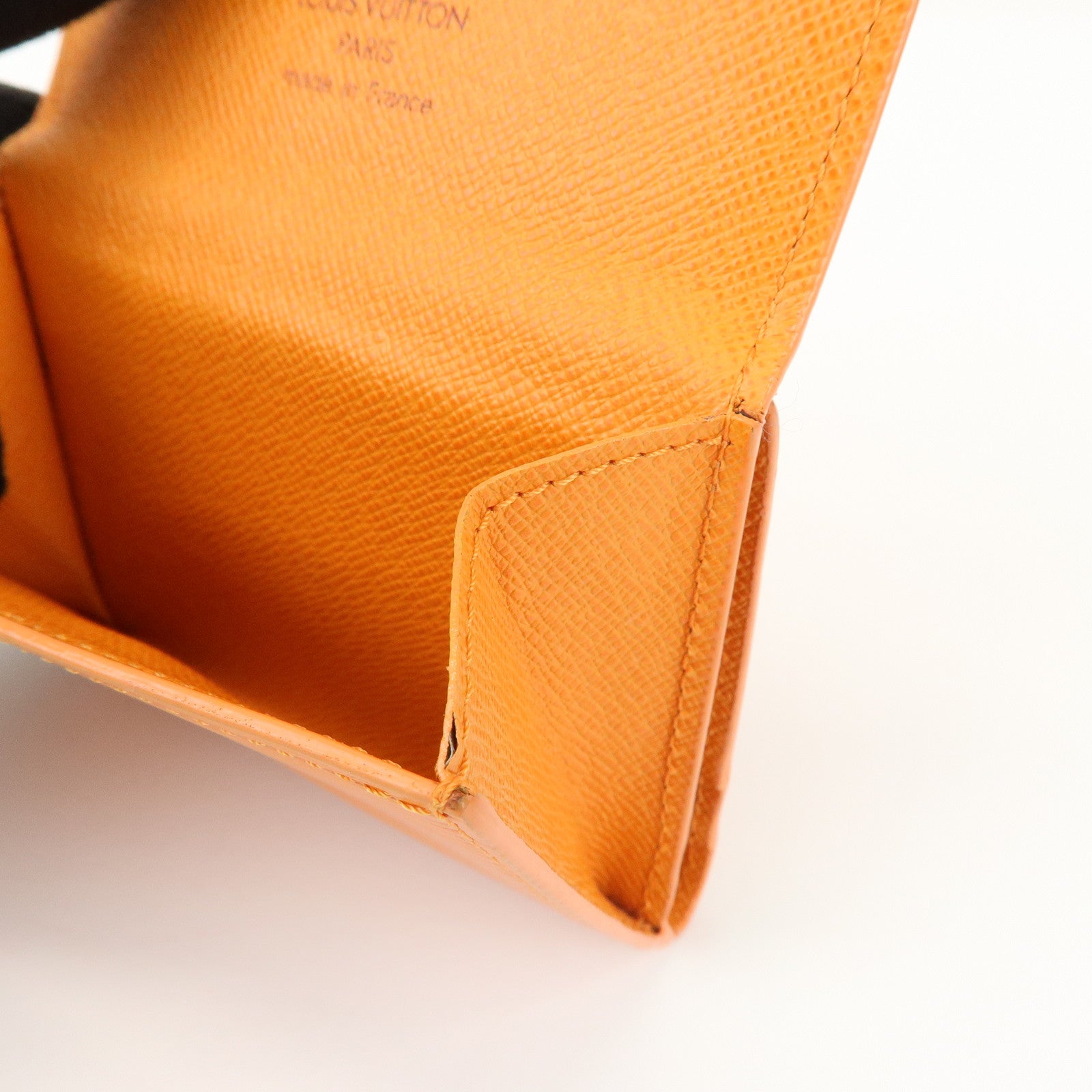 Louis Vuitton Epi Ludlow Wallet Compact Wallet Mandarin M6330H