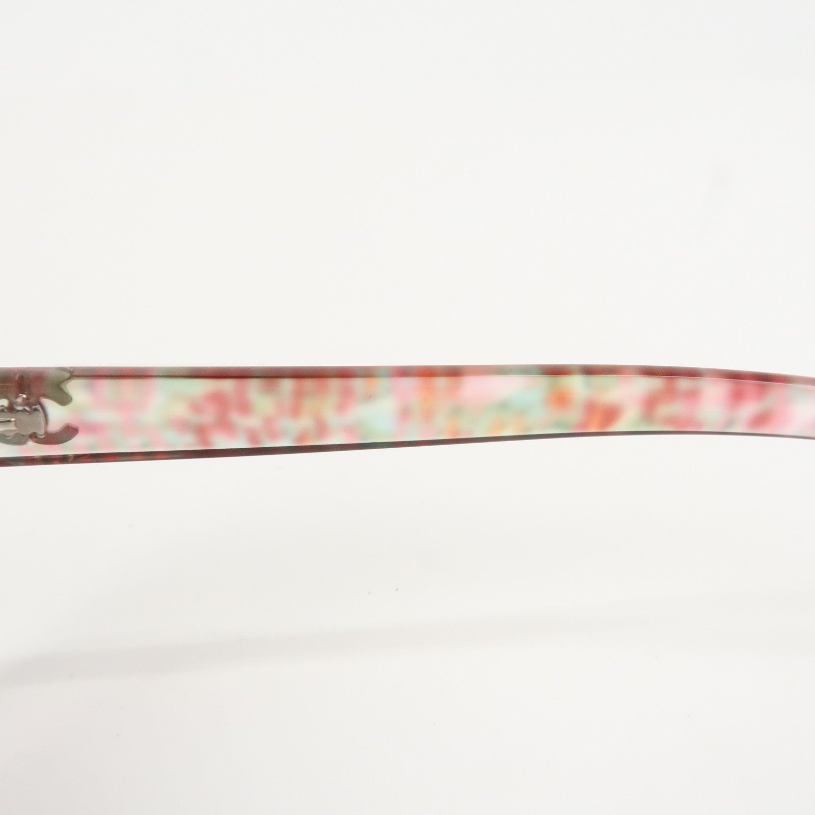 CHANEL COCO Mark Plastic Sunglasses 57□17 Multicolor 5219-A Used