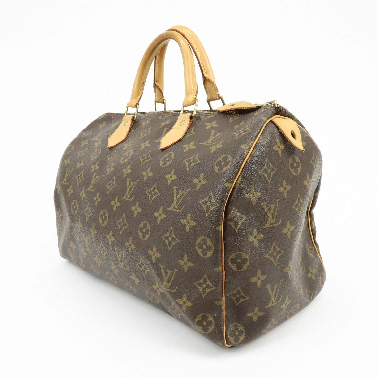 Louis Vuitton Monogram Speedy 35 Boston Bag Hand Bag M41524