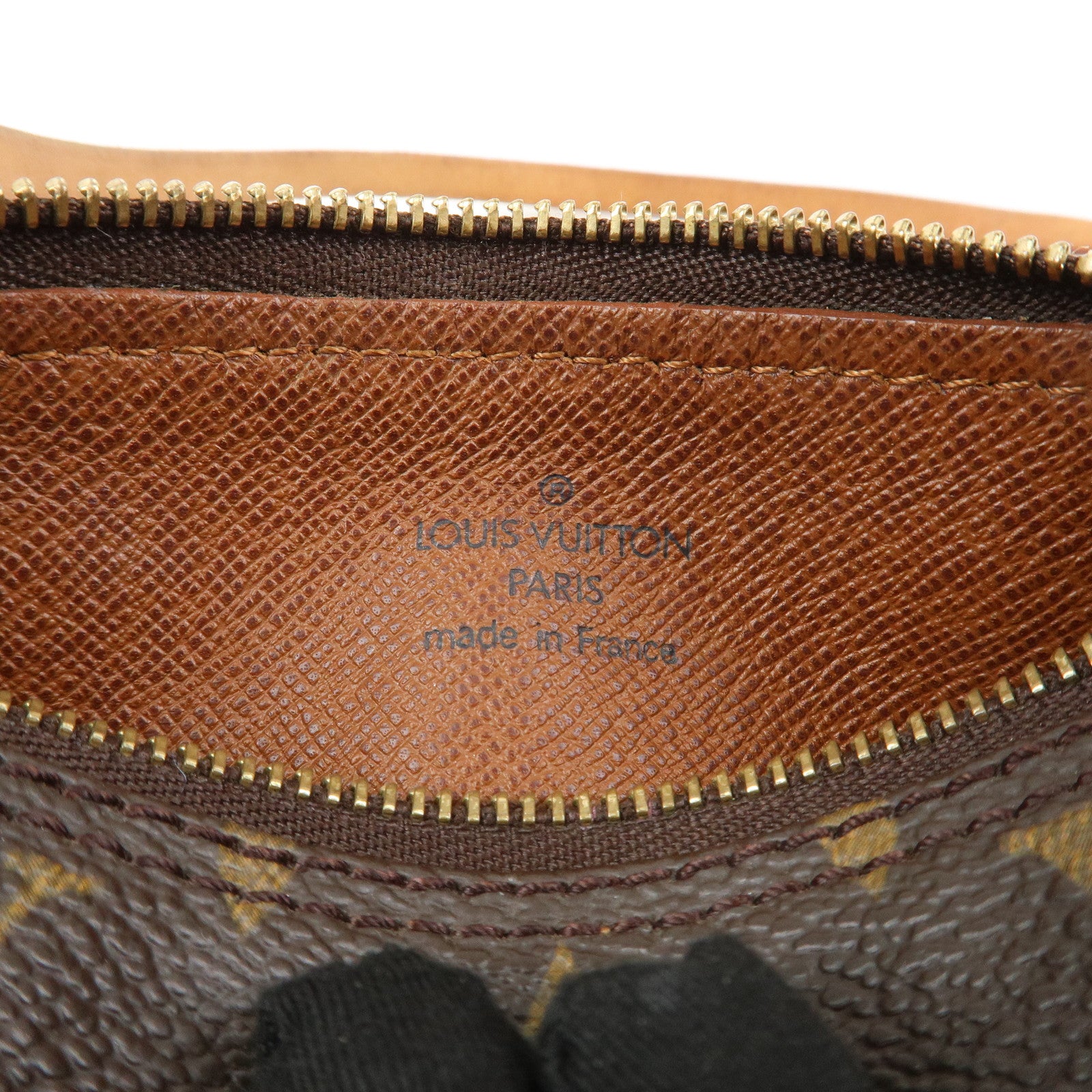 Louis Vuitton Monogram Mini Pouch for Papillon Bag New Style Brown